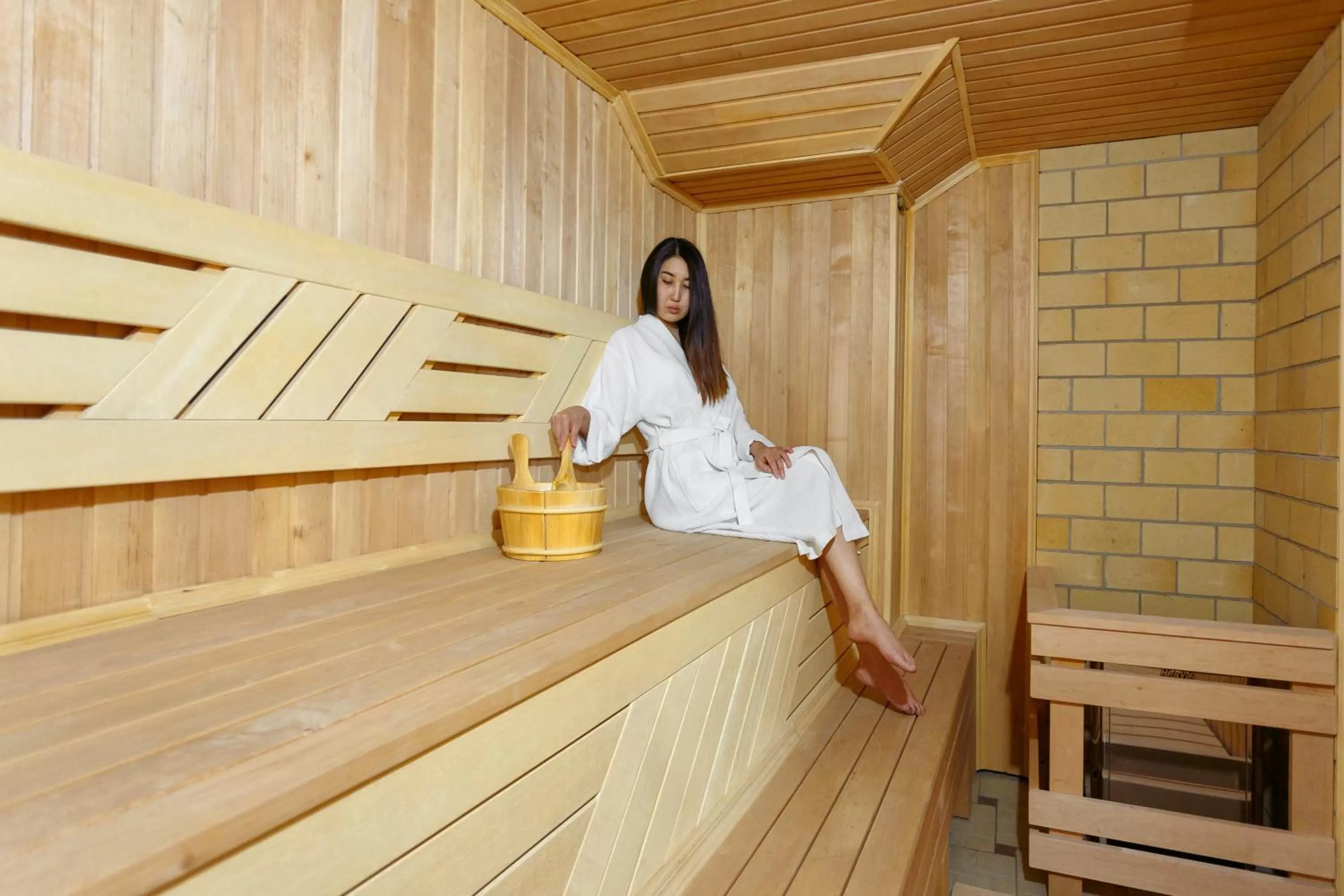 Sauna in Sacvoyage Hotel