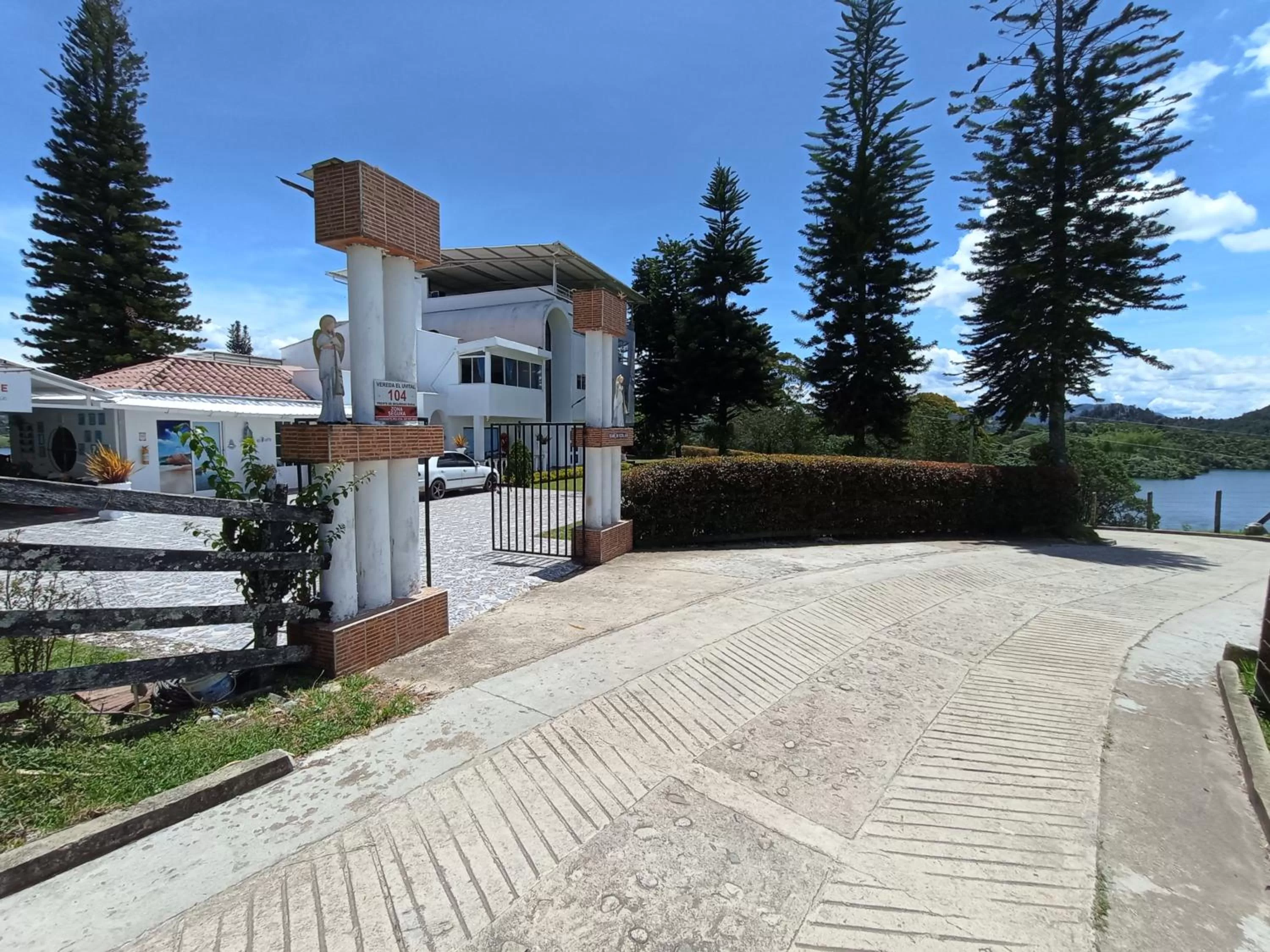 Property Building in Paradise Lake Finca Hotel