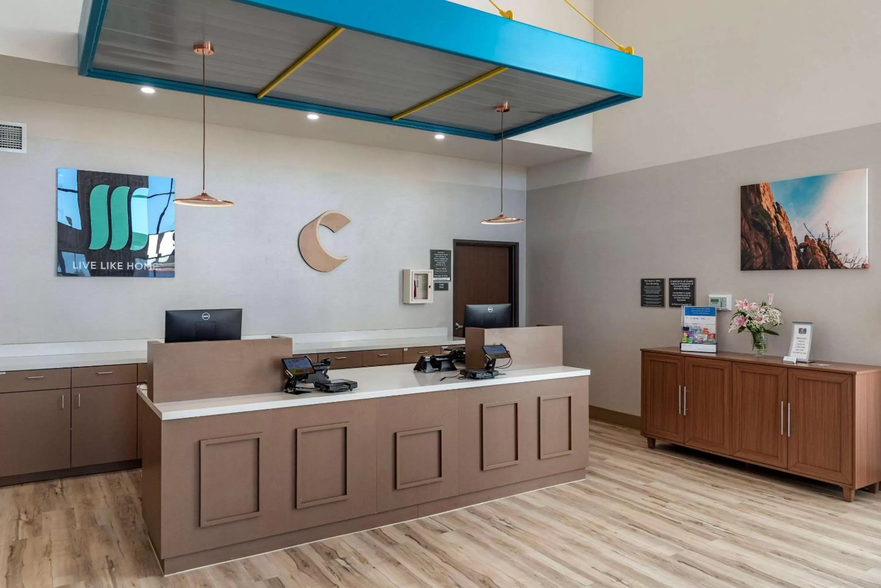 Lobby or reception in Comfort Suites Colorado Springs East - Medical Center Area