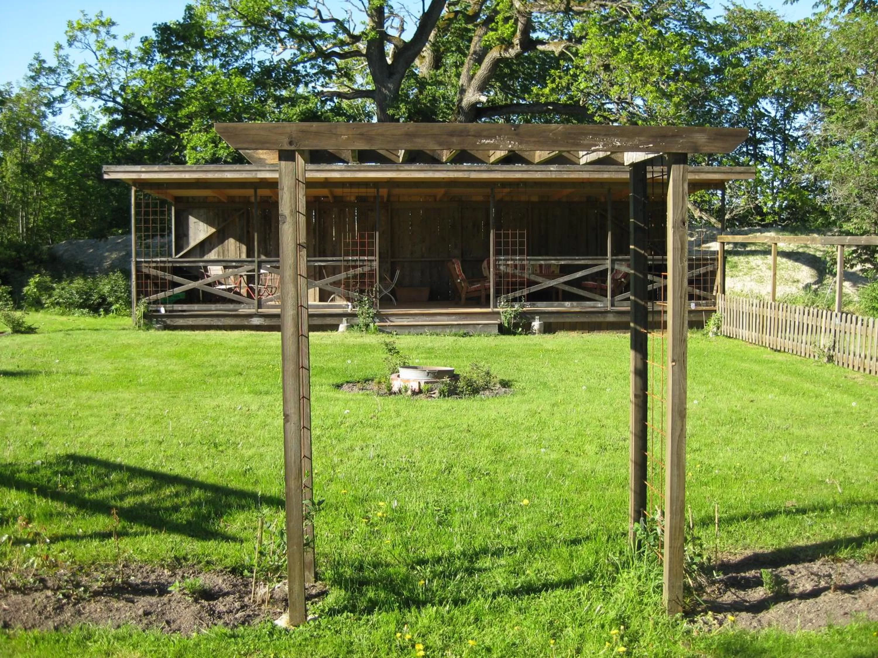 Garden in Bäcks Bed & Breakfast