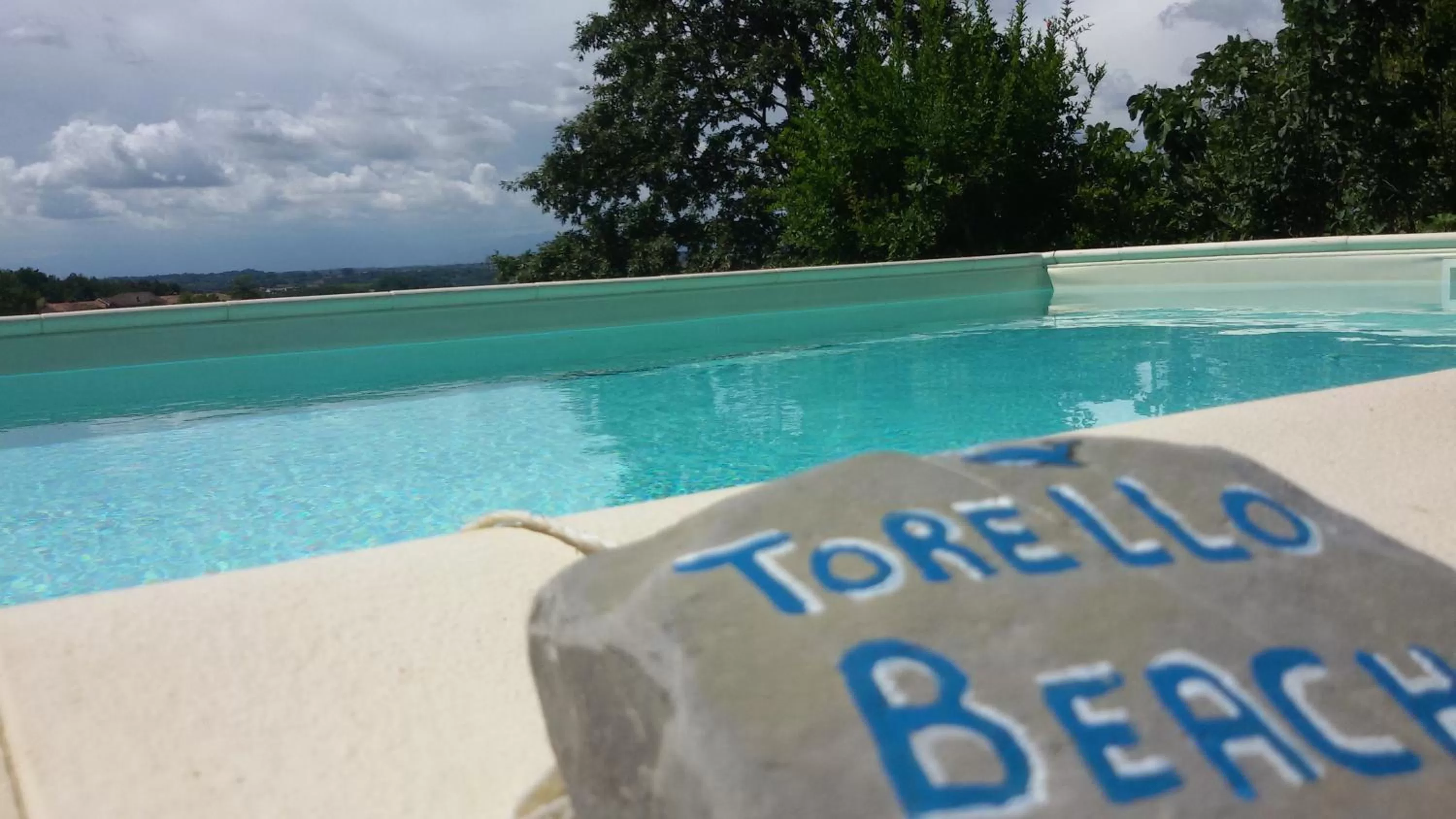 Swimming pool in Cascina Torello