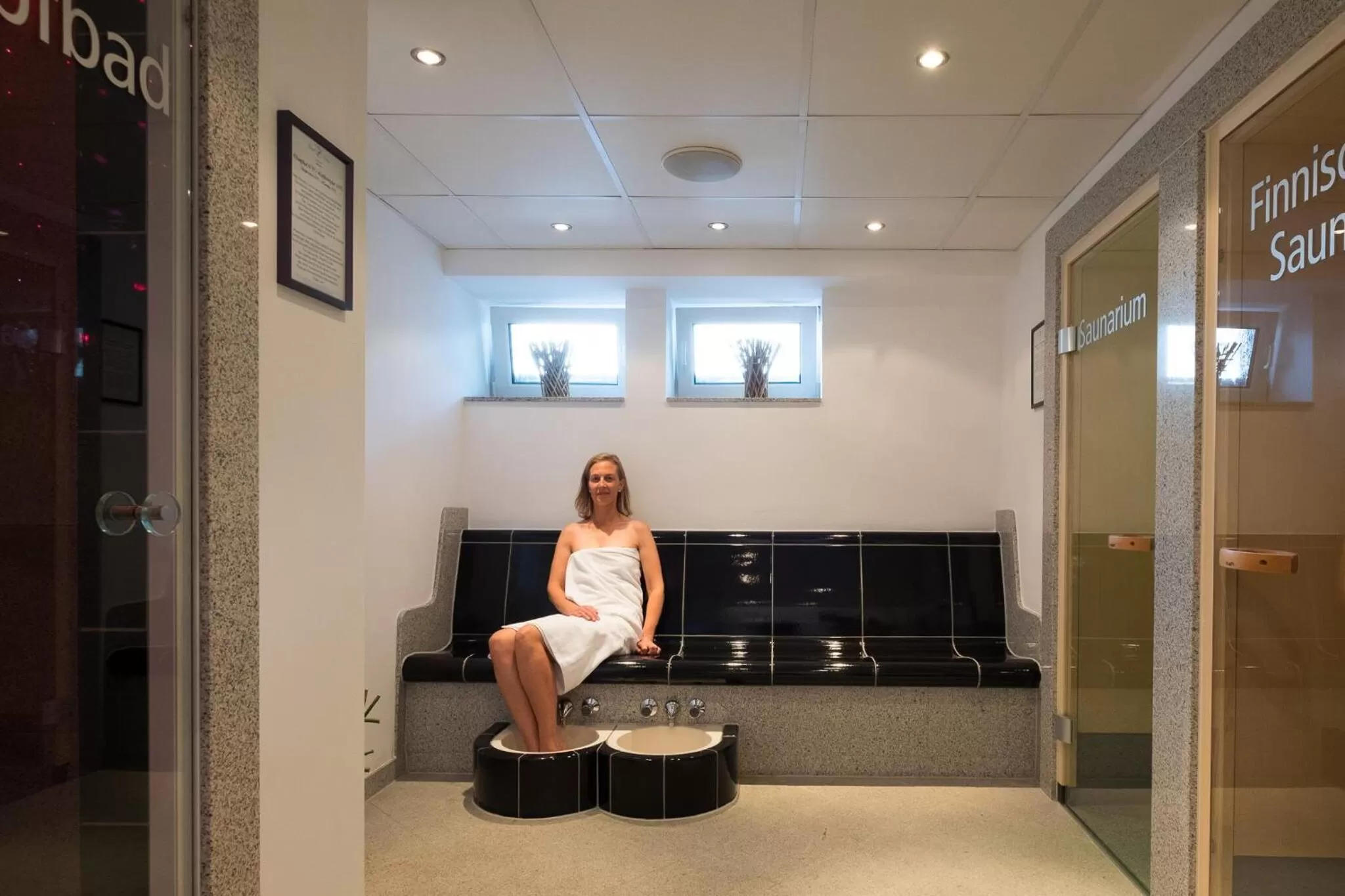 Spa and wellness centre/facilities in Hotel Savoy Hannover