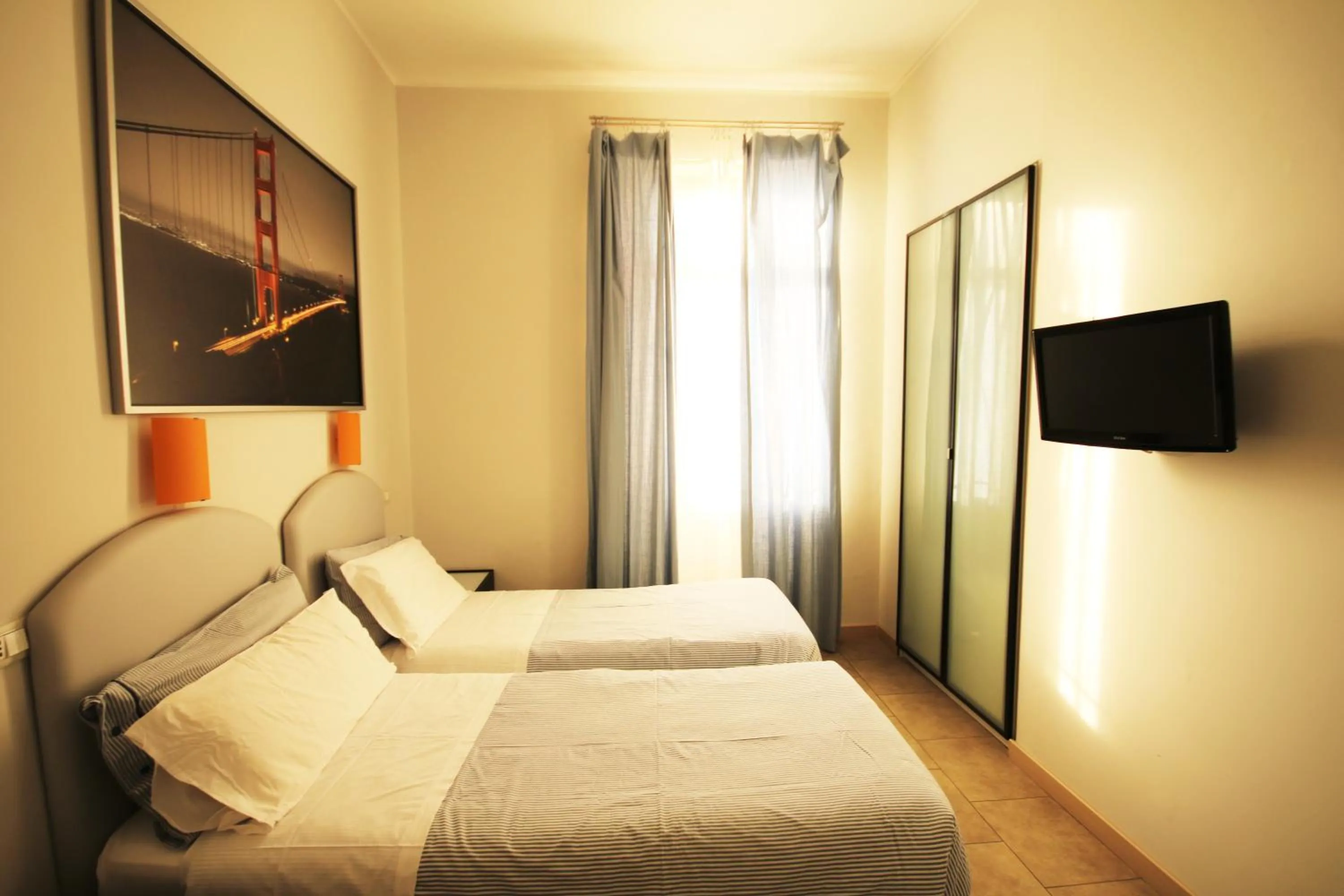 Spring, Bed in Villa Gina