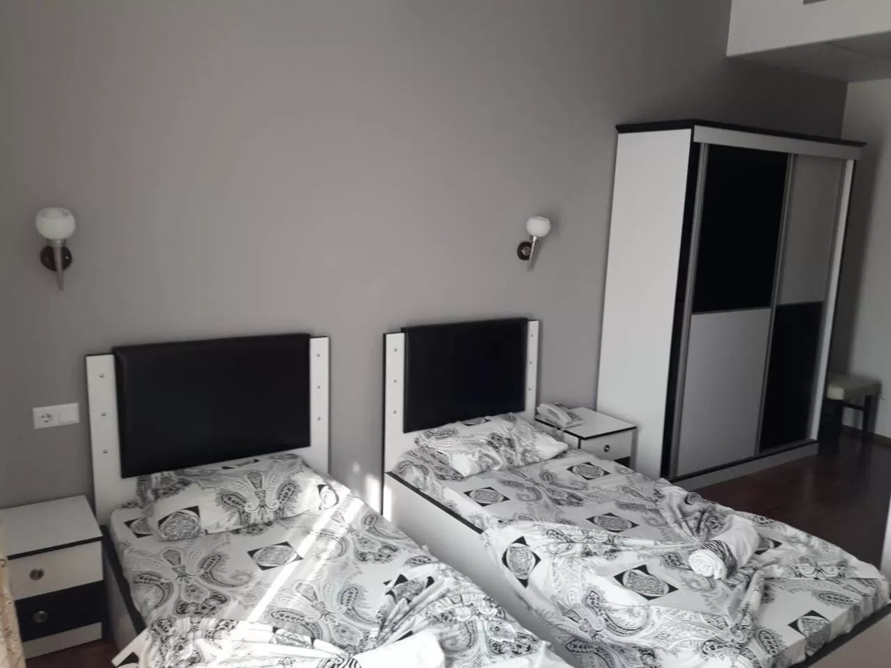 Bed in Hotel Albatros