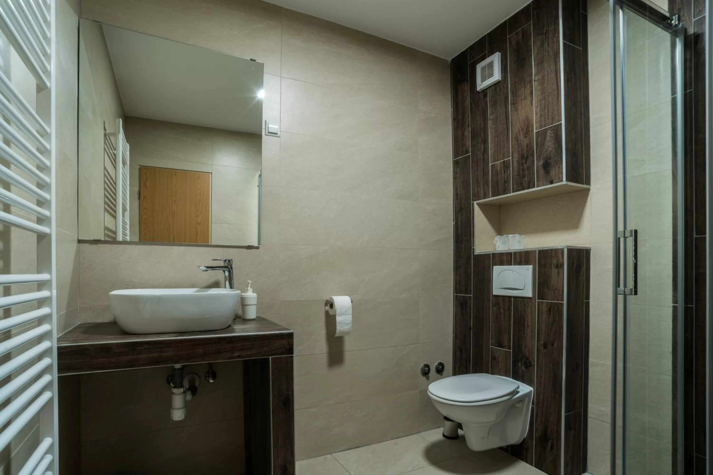 Toilet in Hotel Fala Zagreb