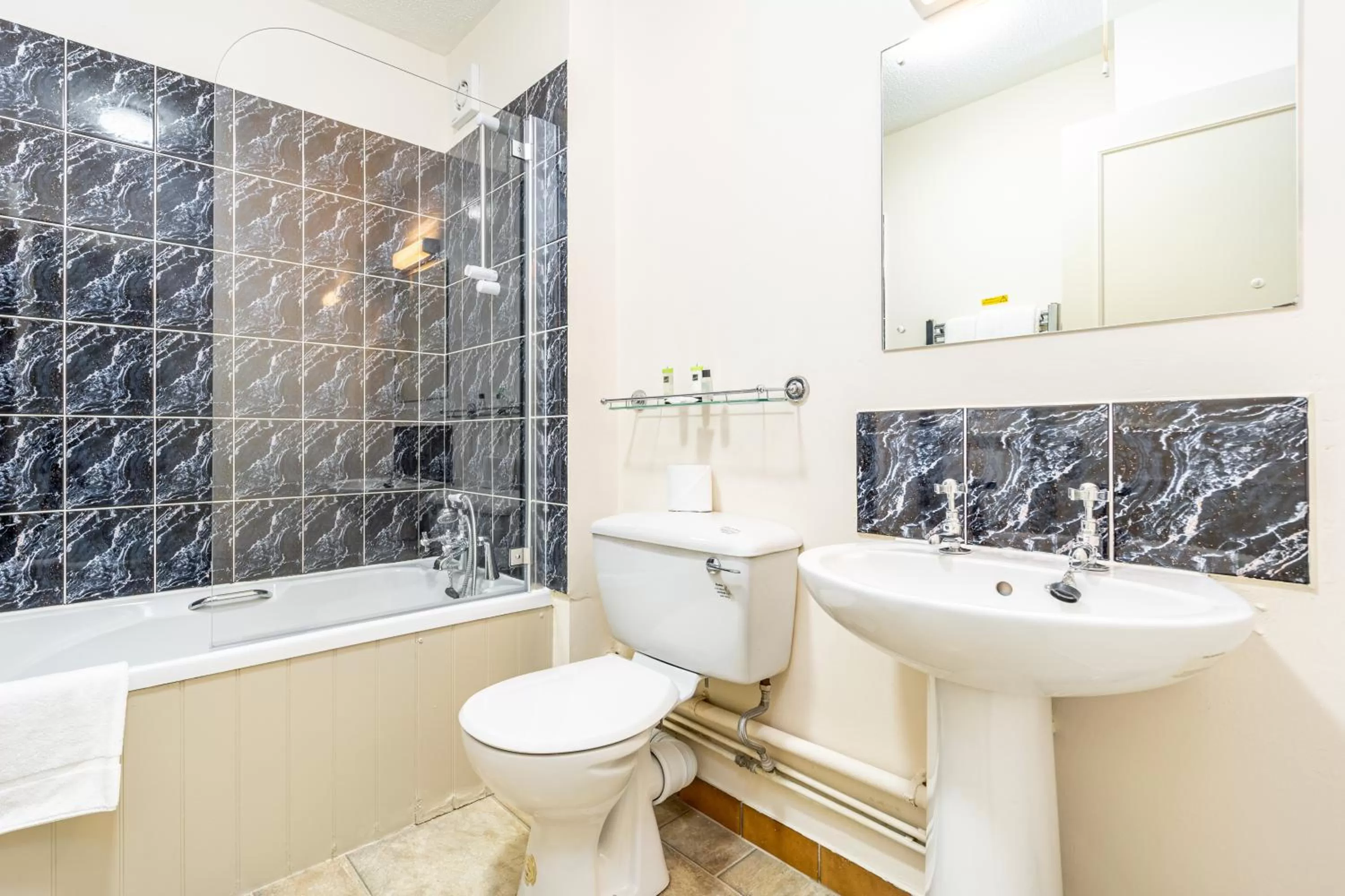 Bathroom in Best Western Limpley Stoke Hotel