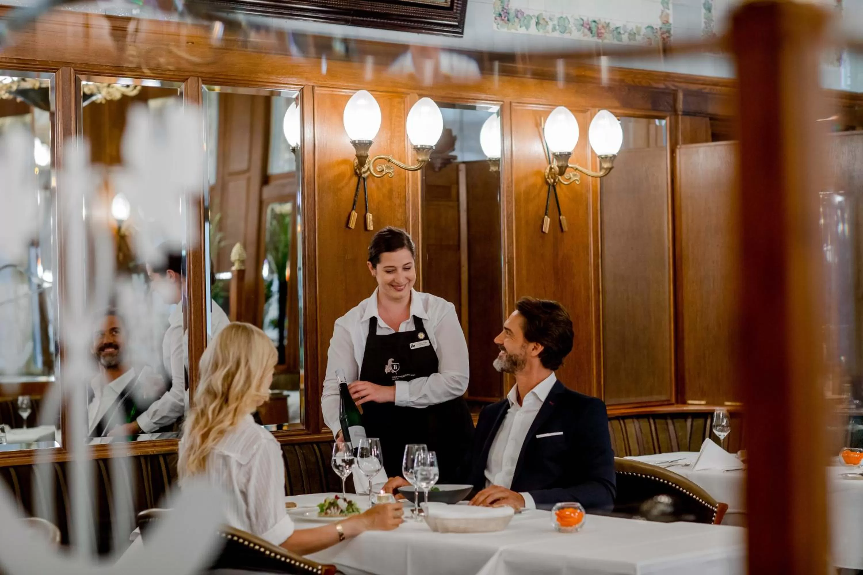 Restaurant/places to eat in Hotel Schweizerhof Bern & Spa