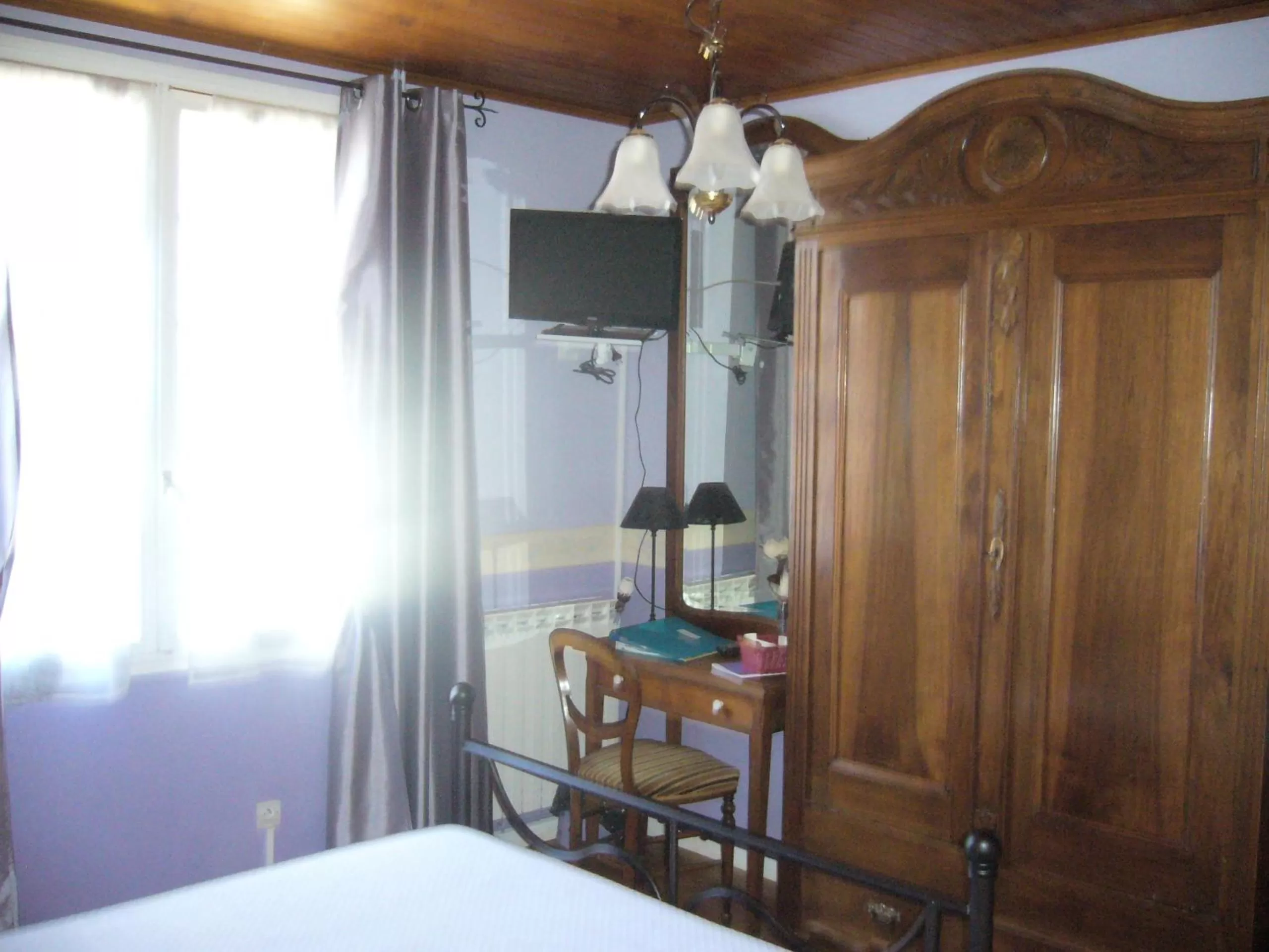 Bed in Chambres d'hôtes Al Camp d'Espalougues