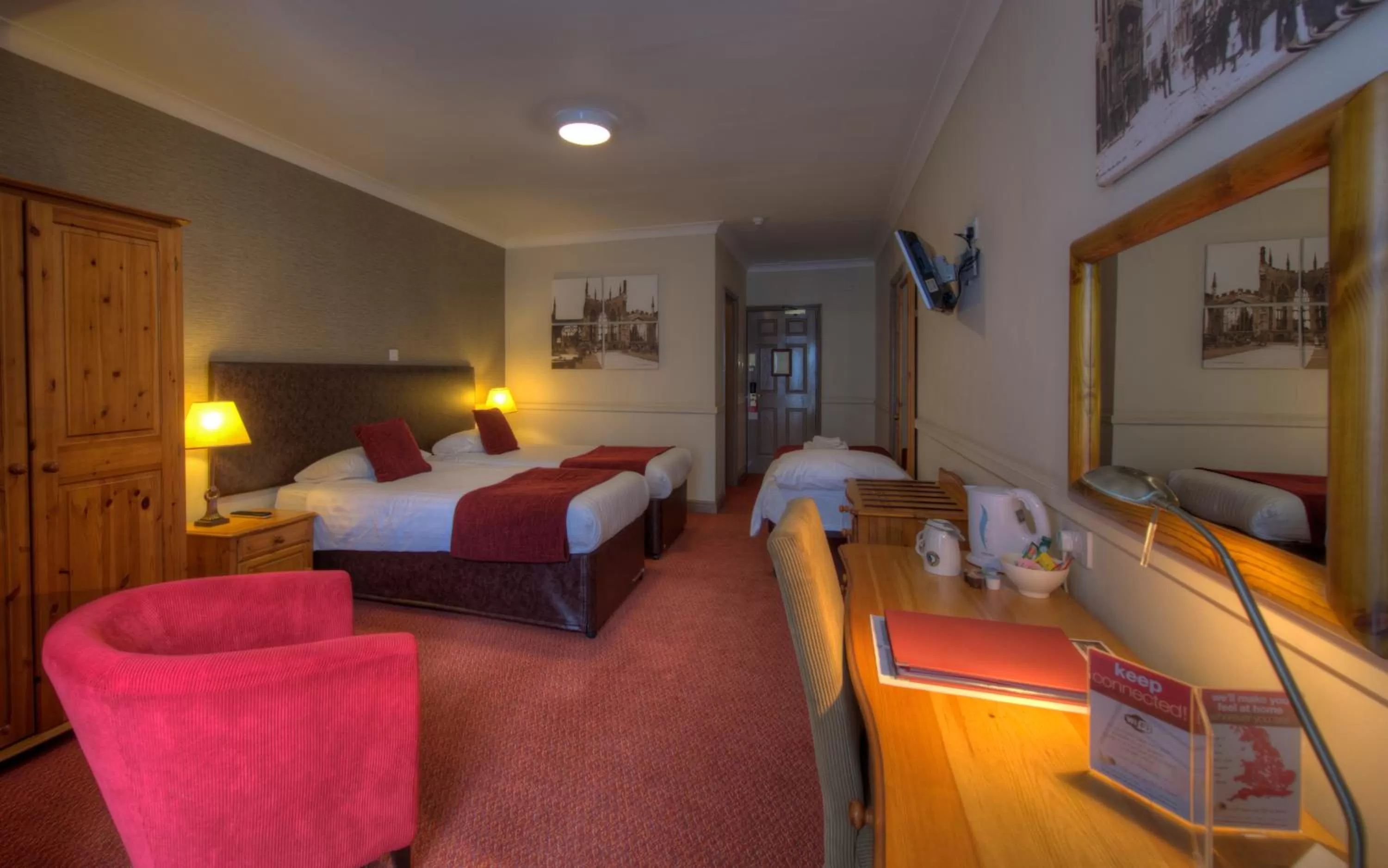 Photo of the whole room, Bed in Old Mill by Chef & Brewer Collection