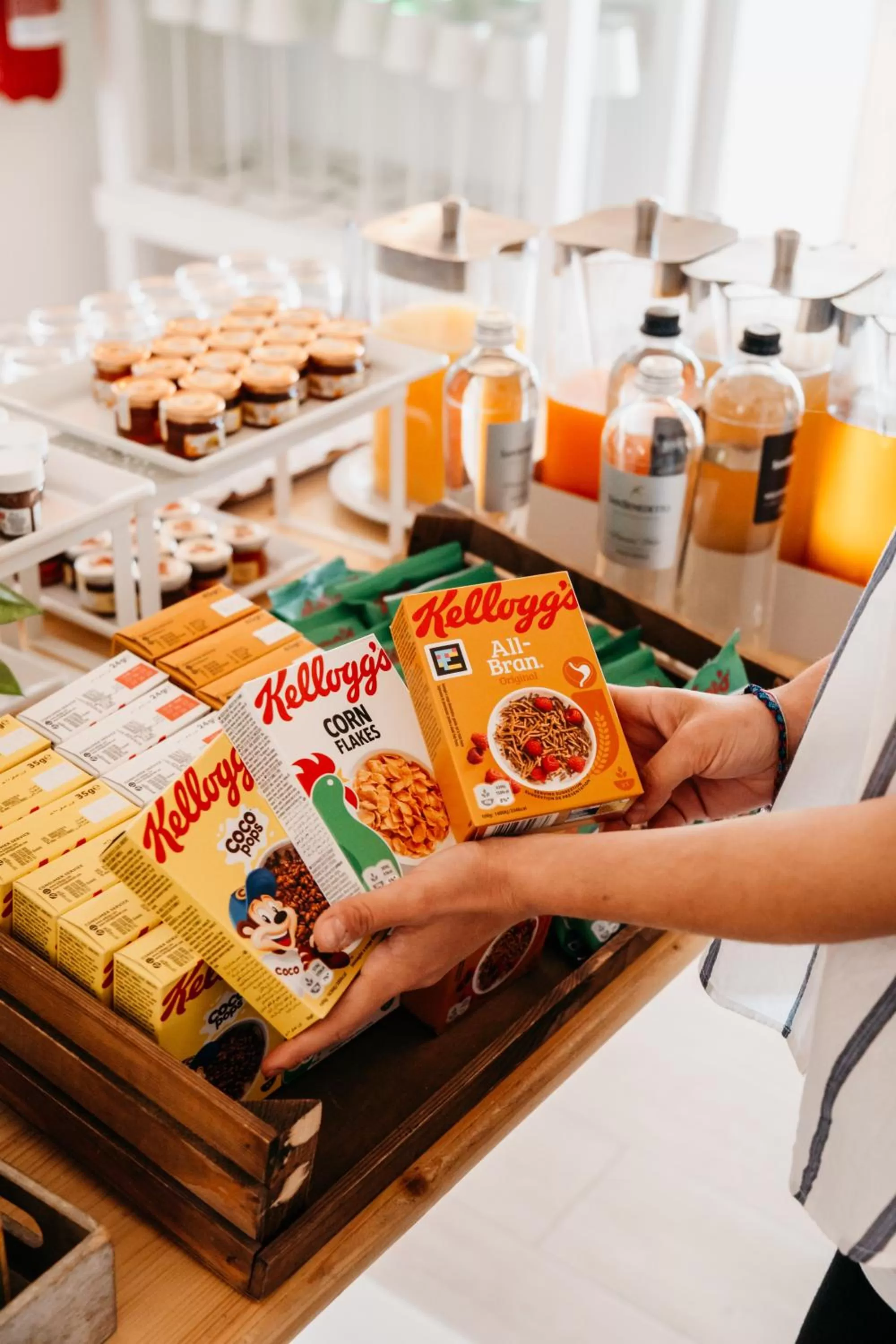 Breakfast in Hotel Villa Sorriso