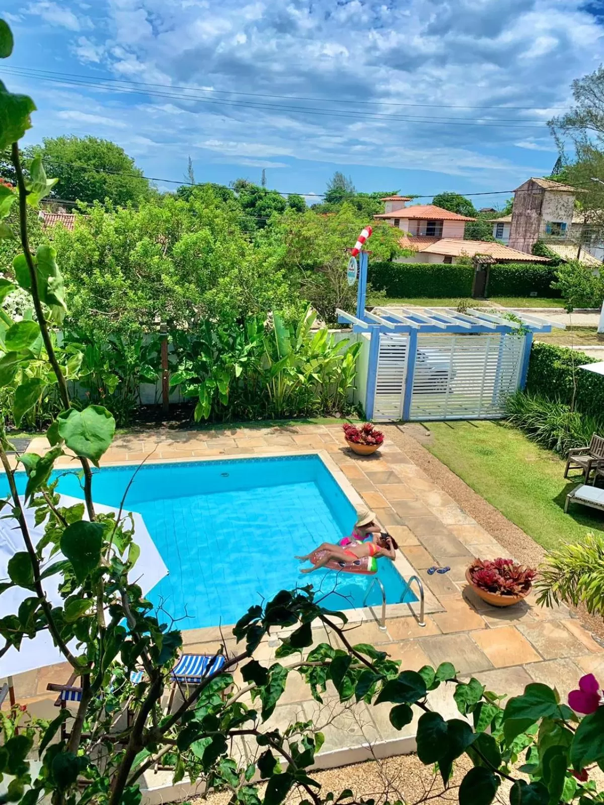 Swimming pool, Pool View in Pousada Manaaki