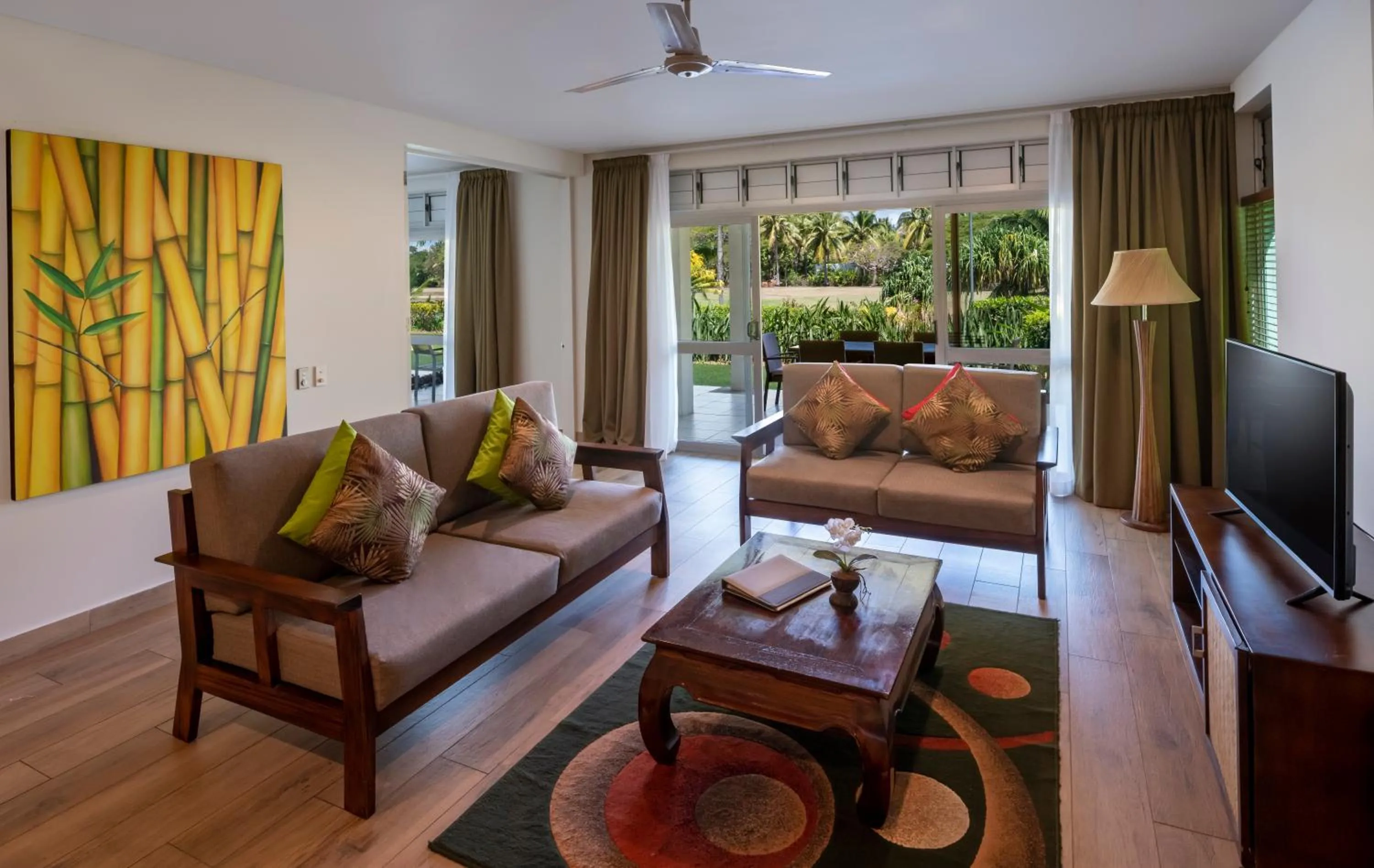 TV and multimedia in The Terraces Apartments Denarau