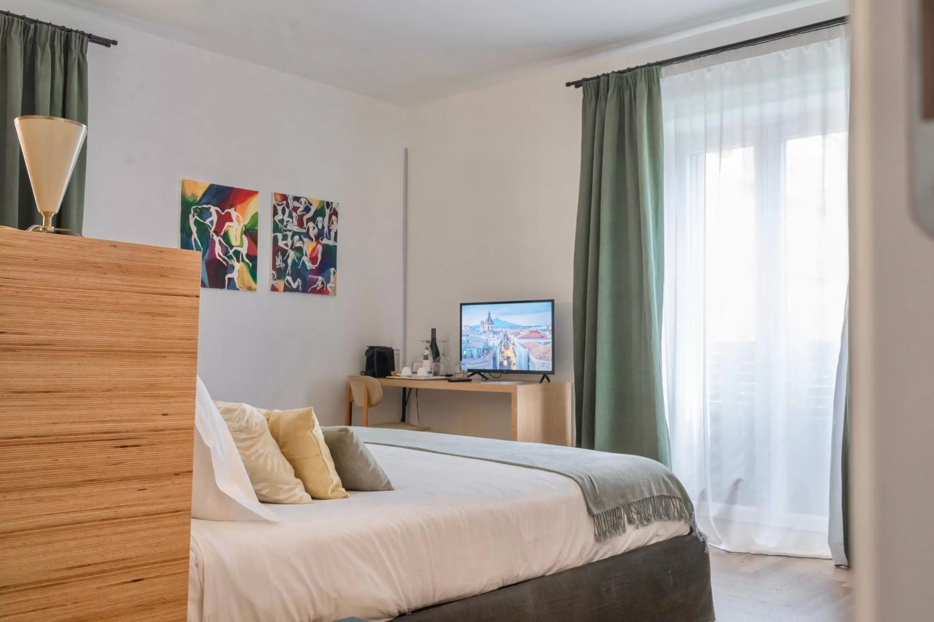 Bedroom, Bed in Archè Design Rooms and Suites