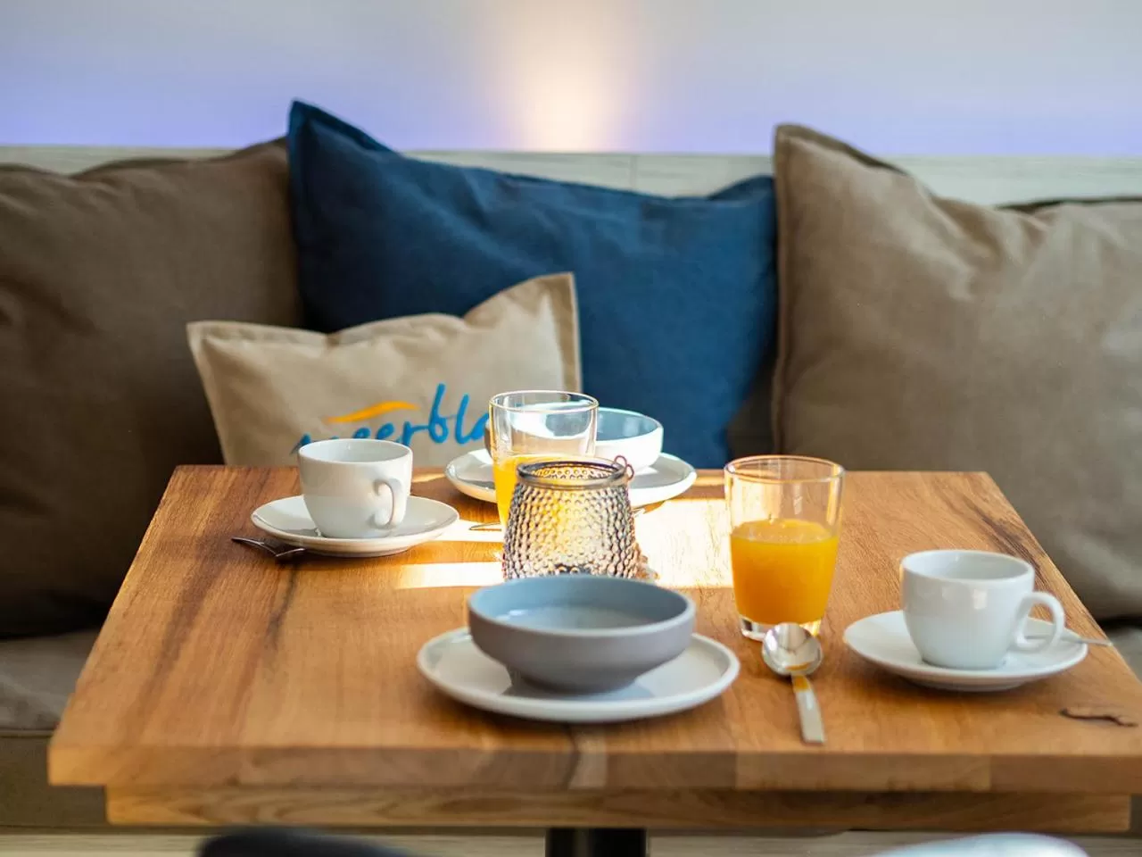 Coffee/tea facilities in Hotel meerblau