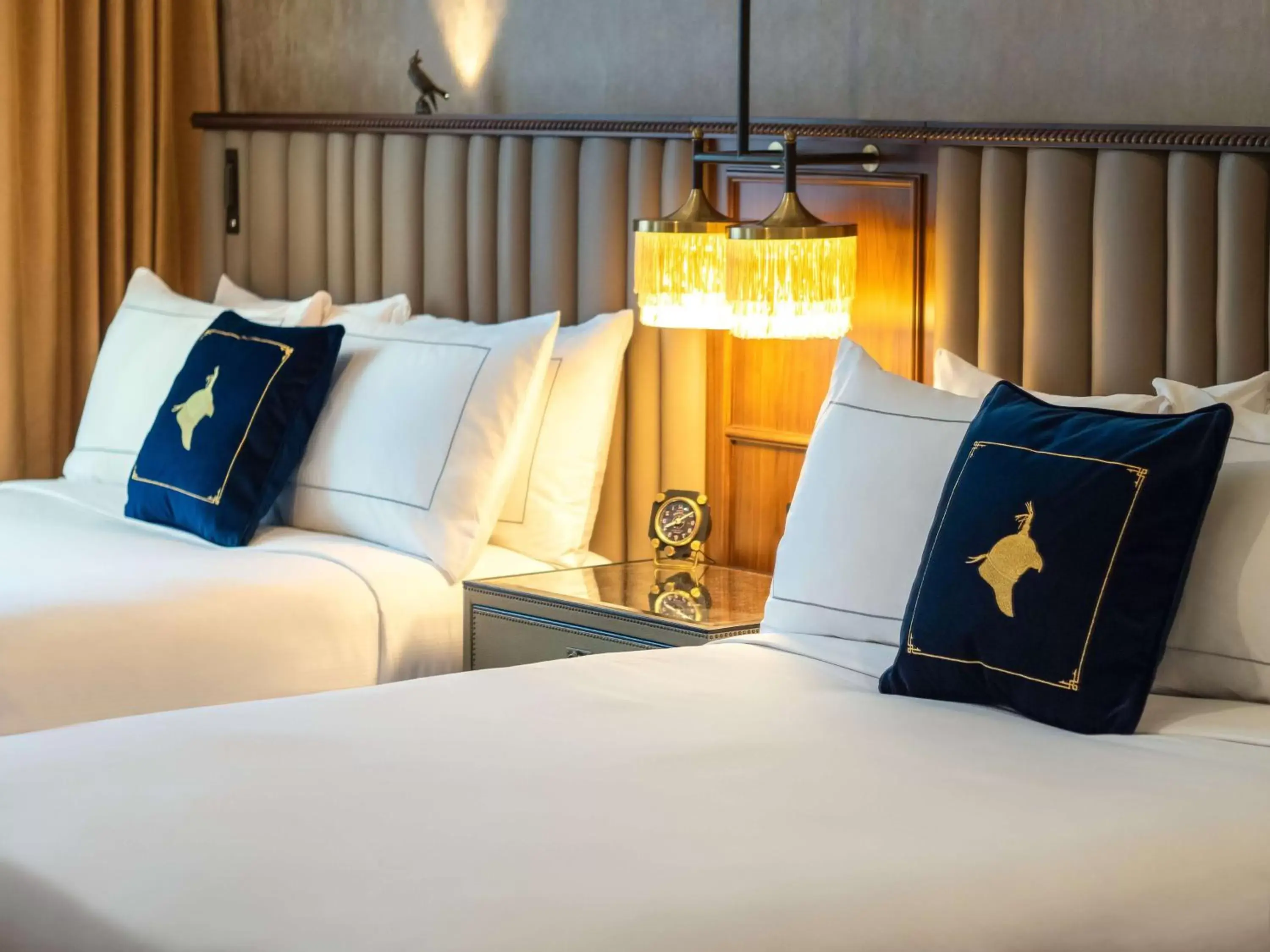 Queen Room with Two Queen Beds - Hearing Access in The Peregrine Omaha Downtown Curio Collection By Hilton Queen Room with Two Queen Beds - Hearing Access in The Peregrine Omaha Downtown Curio Collection By Hilton