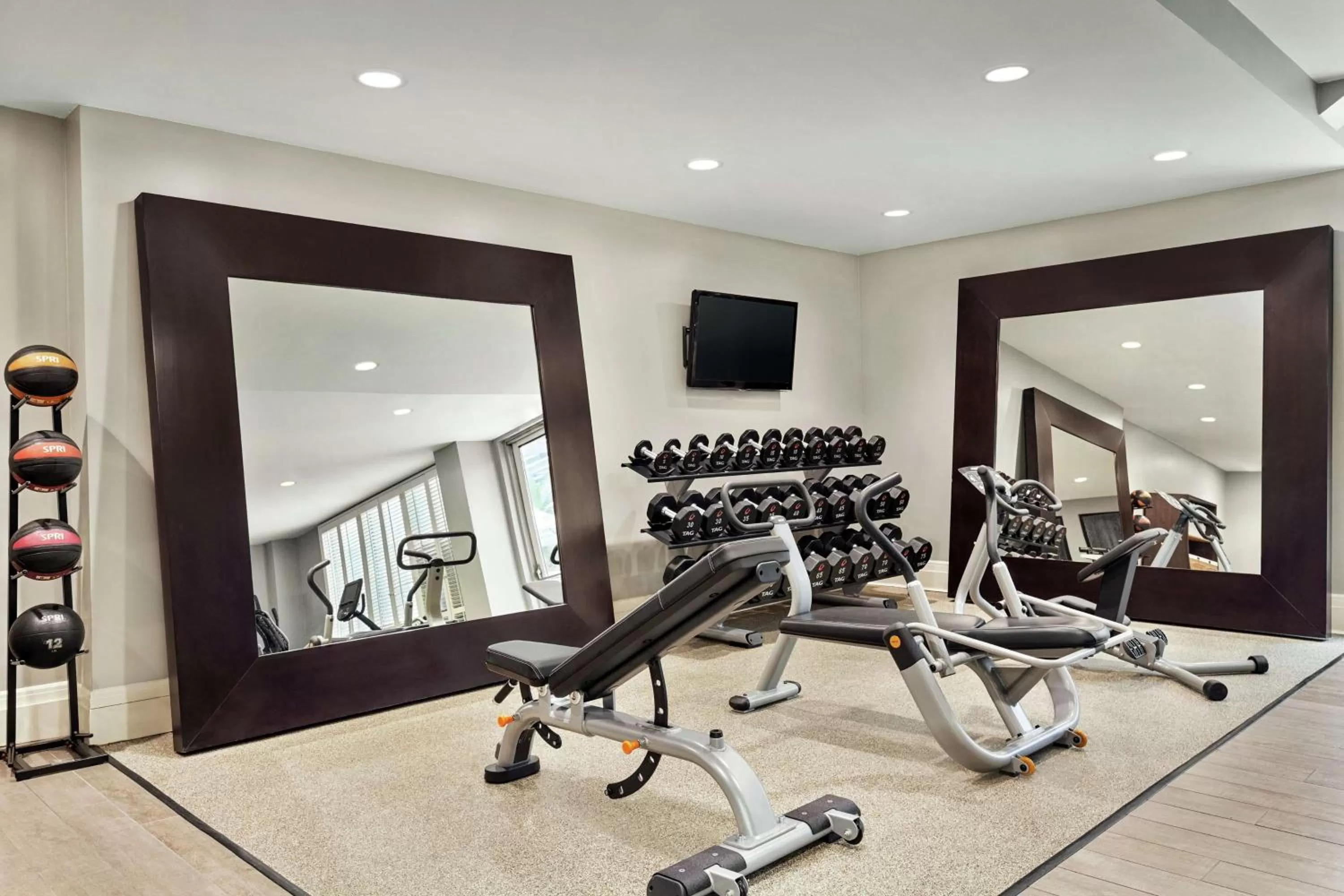 Fitness centre/facilities in Embassy Suites by Hilton Brea - North Orange County