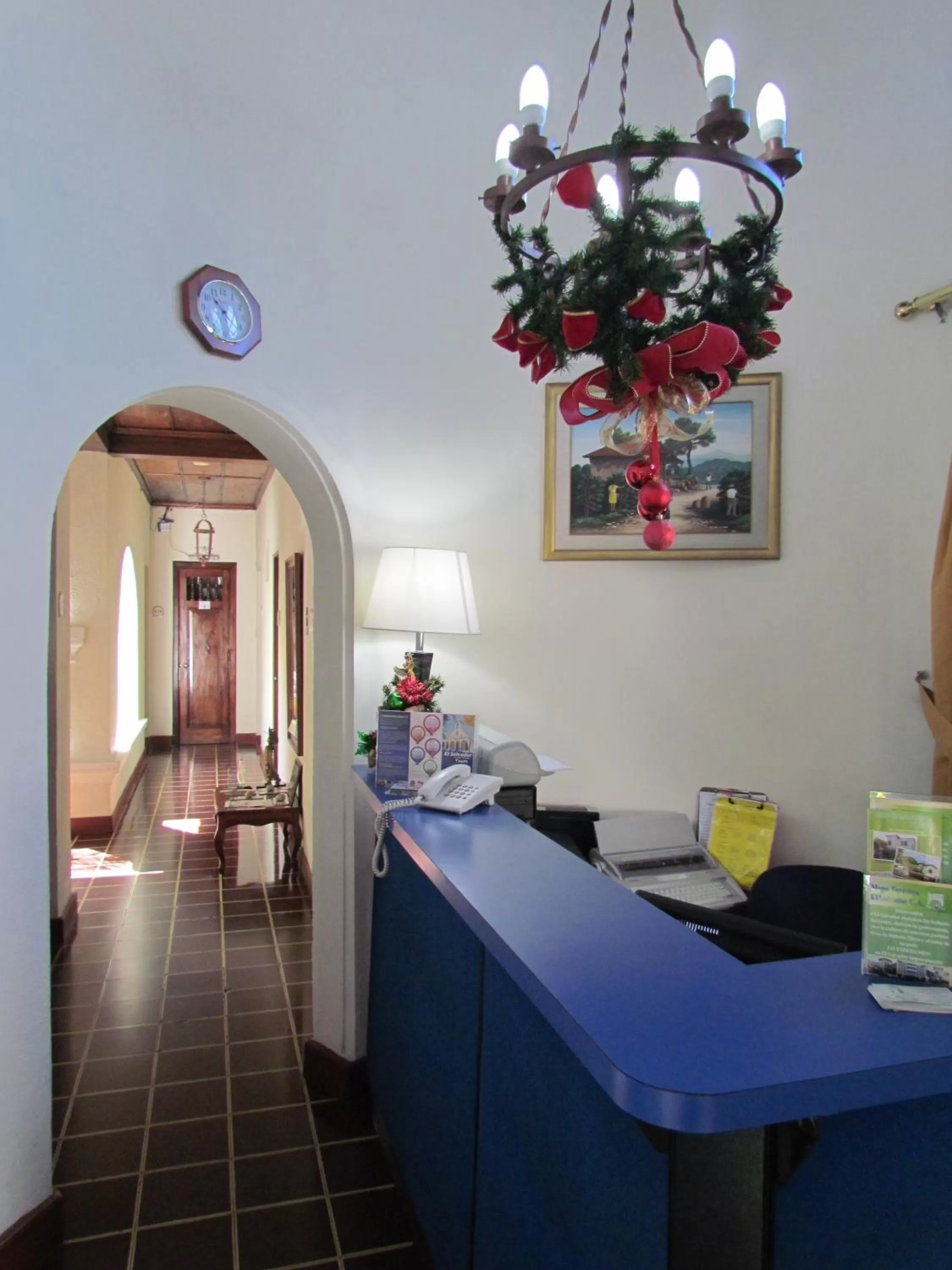 Lobby or reception in Hotel Villa Serena Escalon
