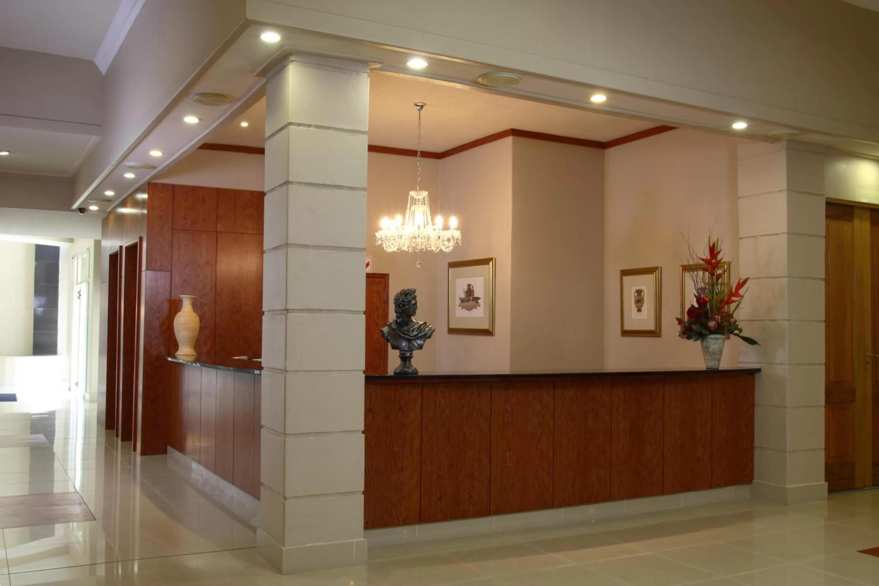 Lobby or reception in Apollo Hotel