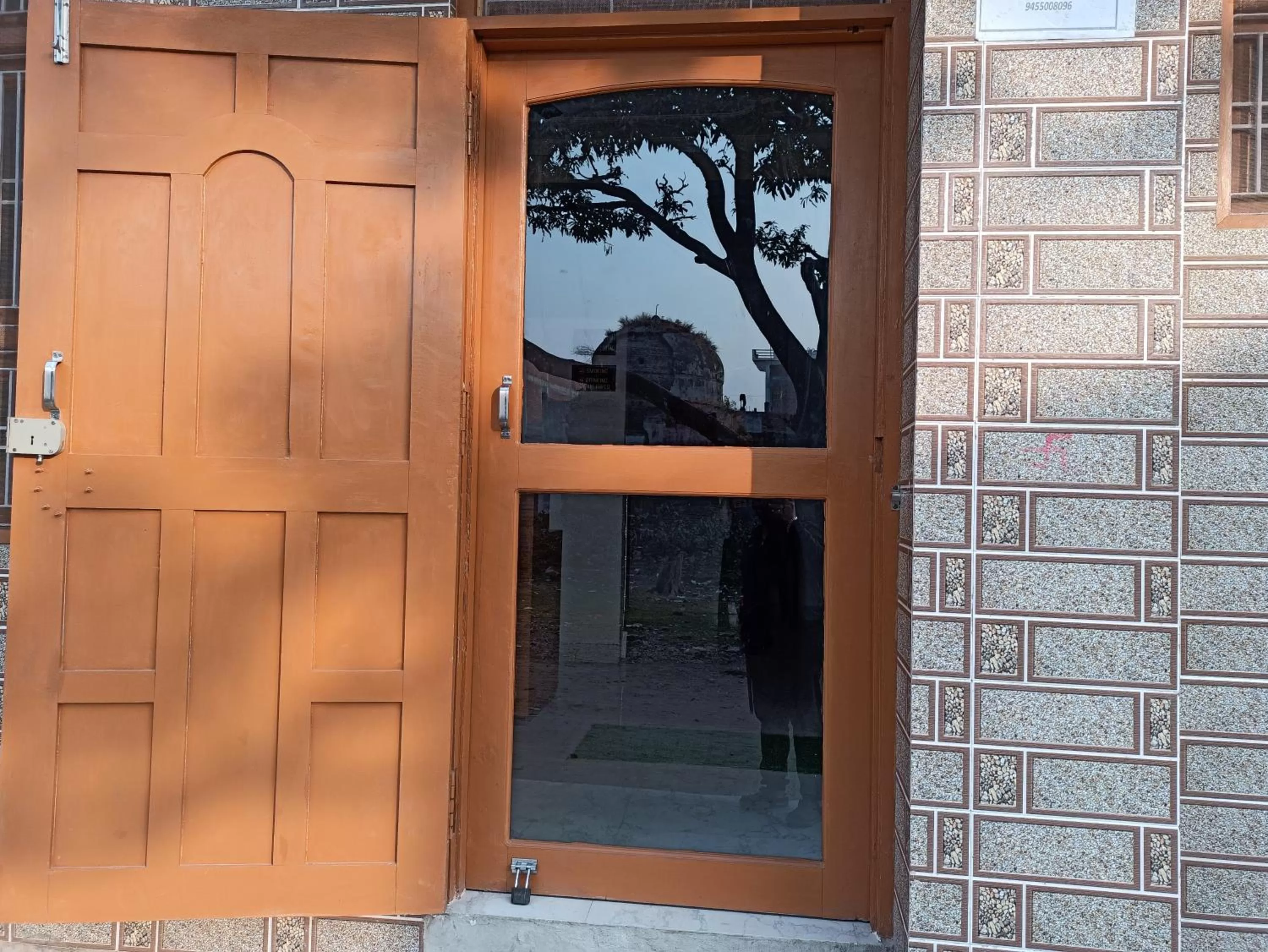 Facade/entrance in Natraj Homes