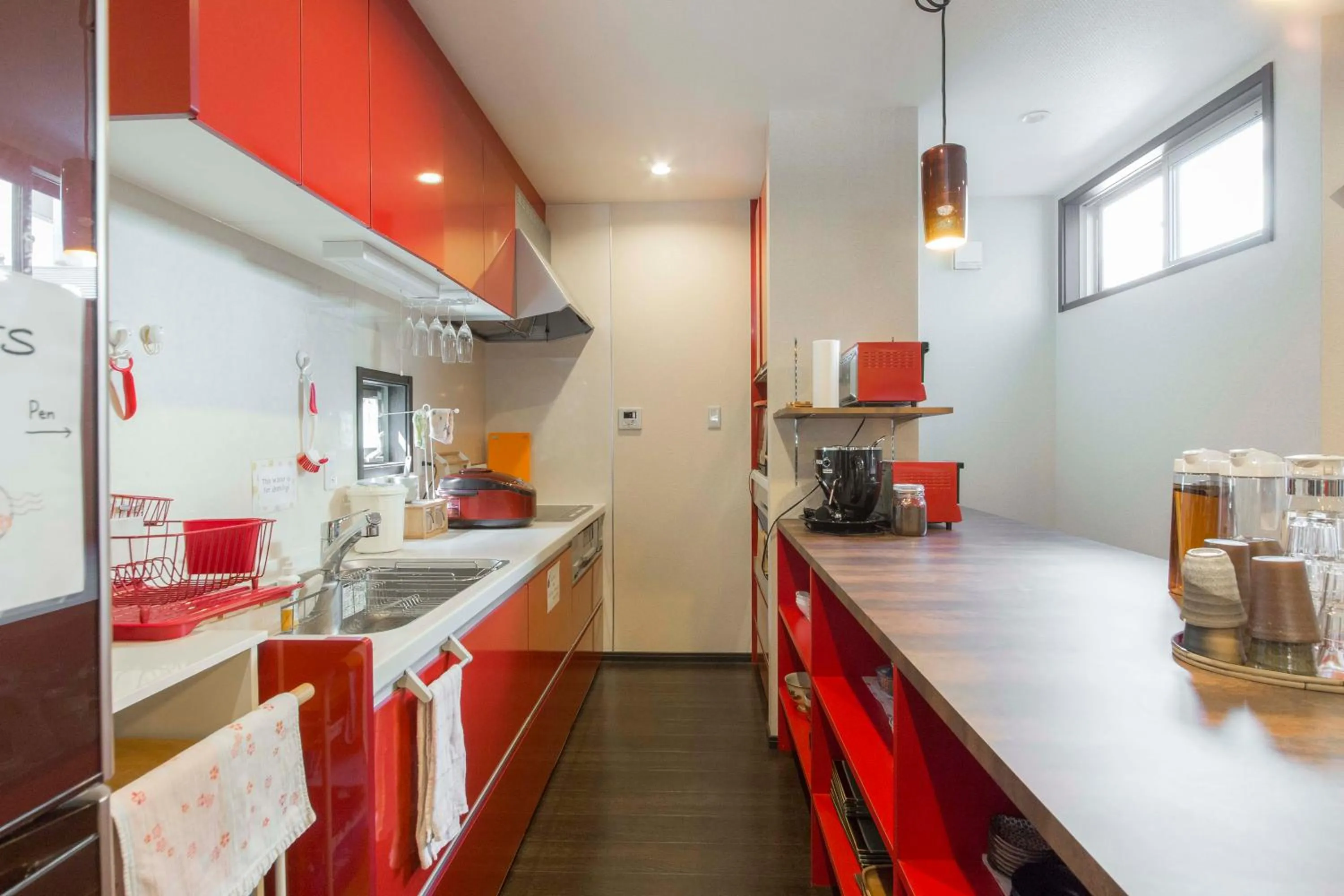 Kitchen or kitchenette in Fujitaya BnB