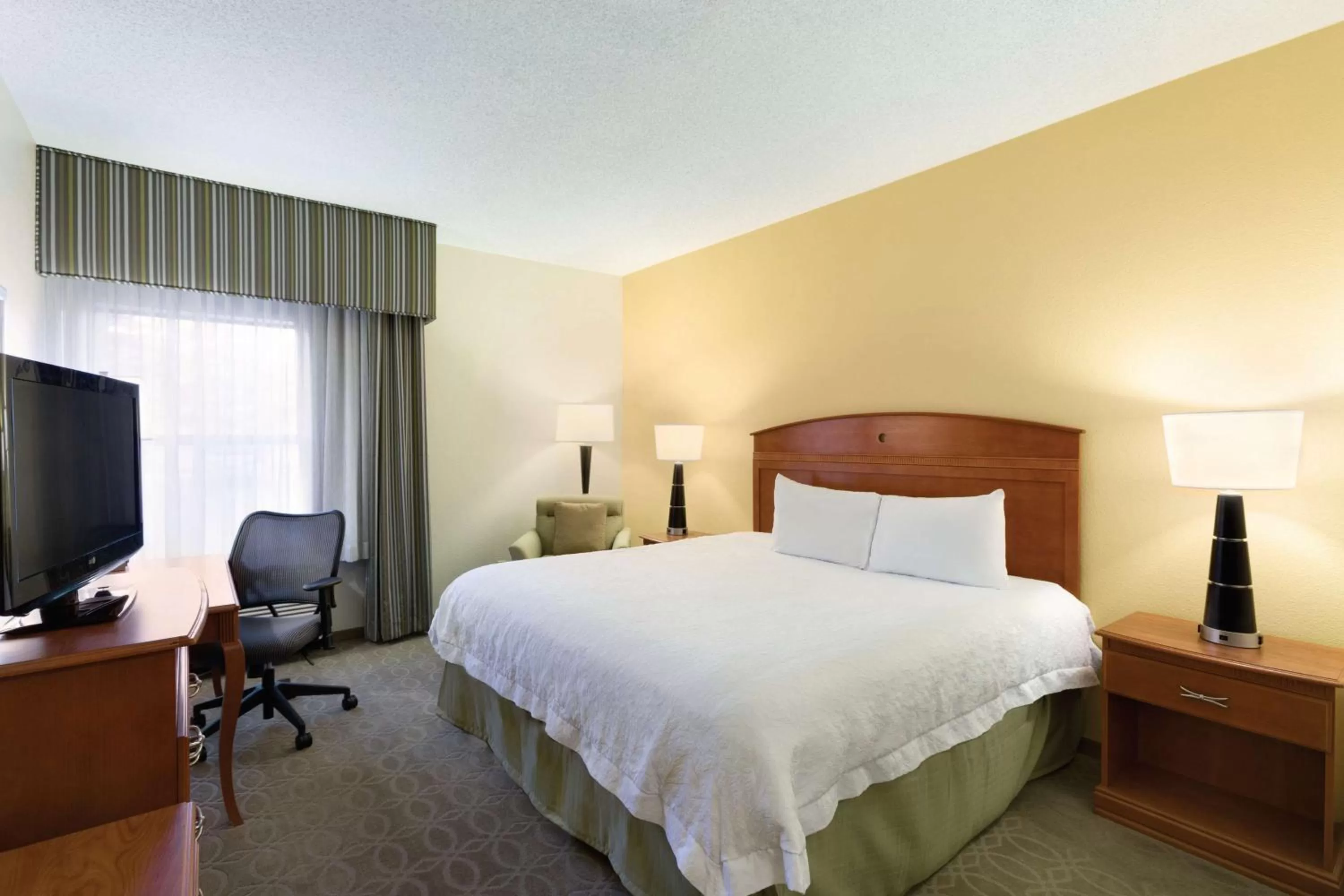 King Room with King Bed - Non-Smoking in Hampton Inn Youngstown/Boardman