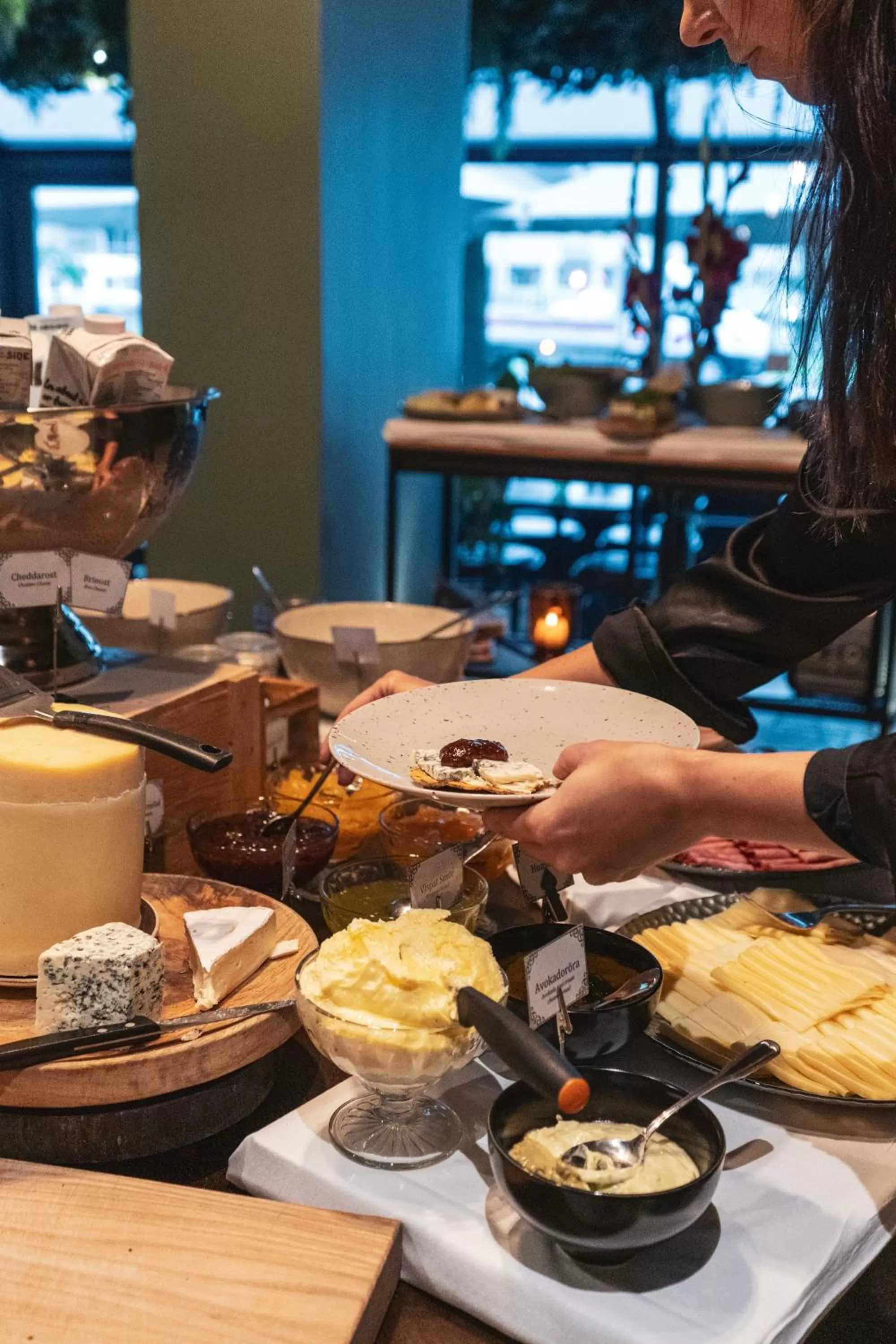 Buffet breakfast in Hotell Onyxen, boutique- & lifestyle, Adults Only