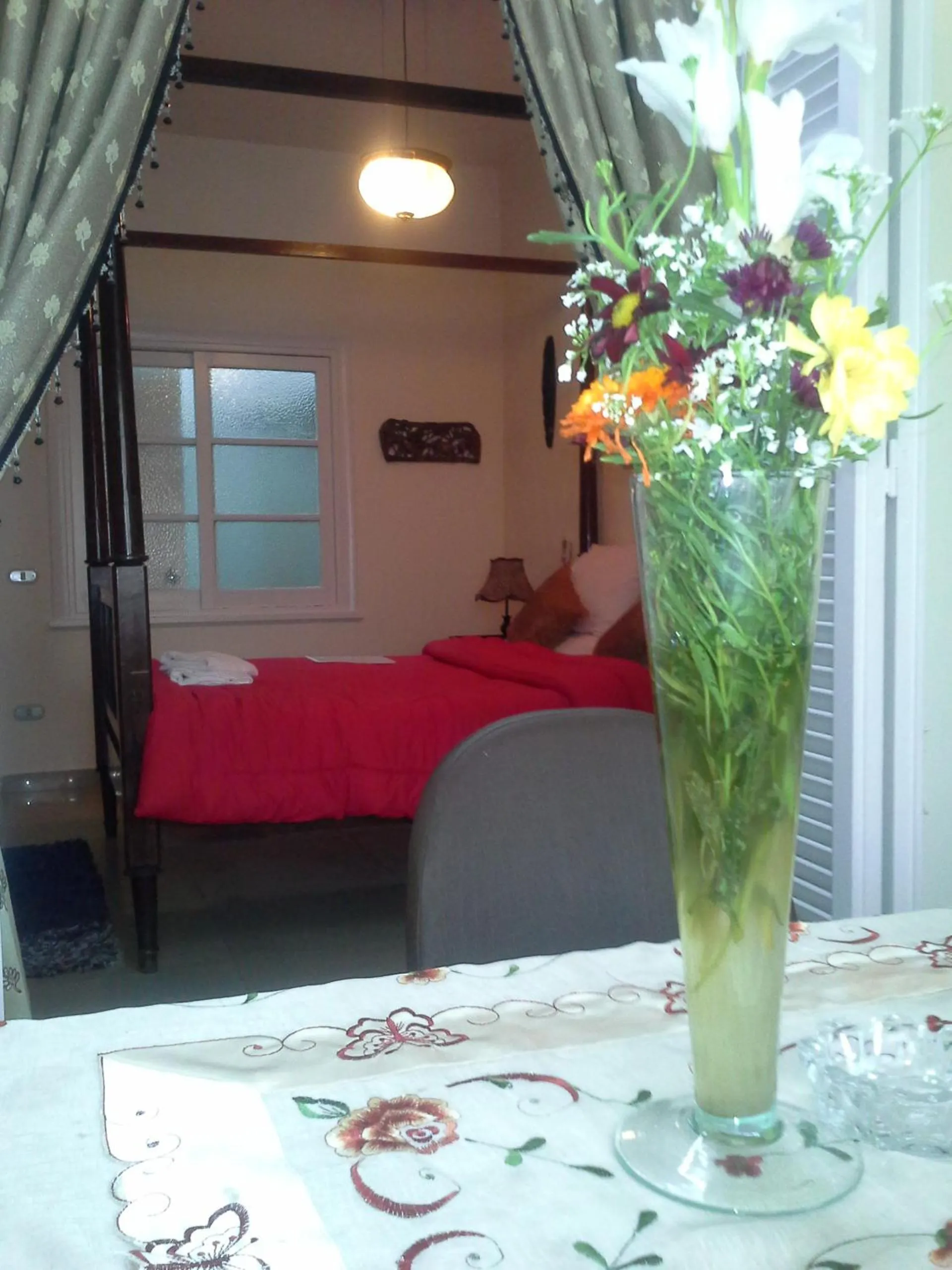 Decorative detail, Bed in Alexander The Great Hotel