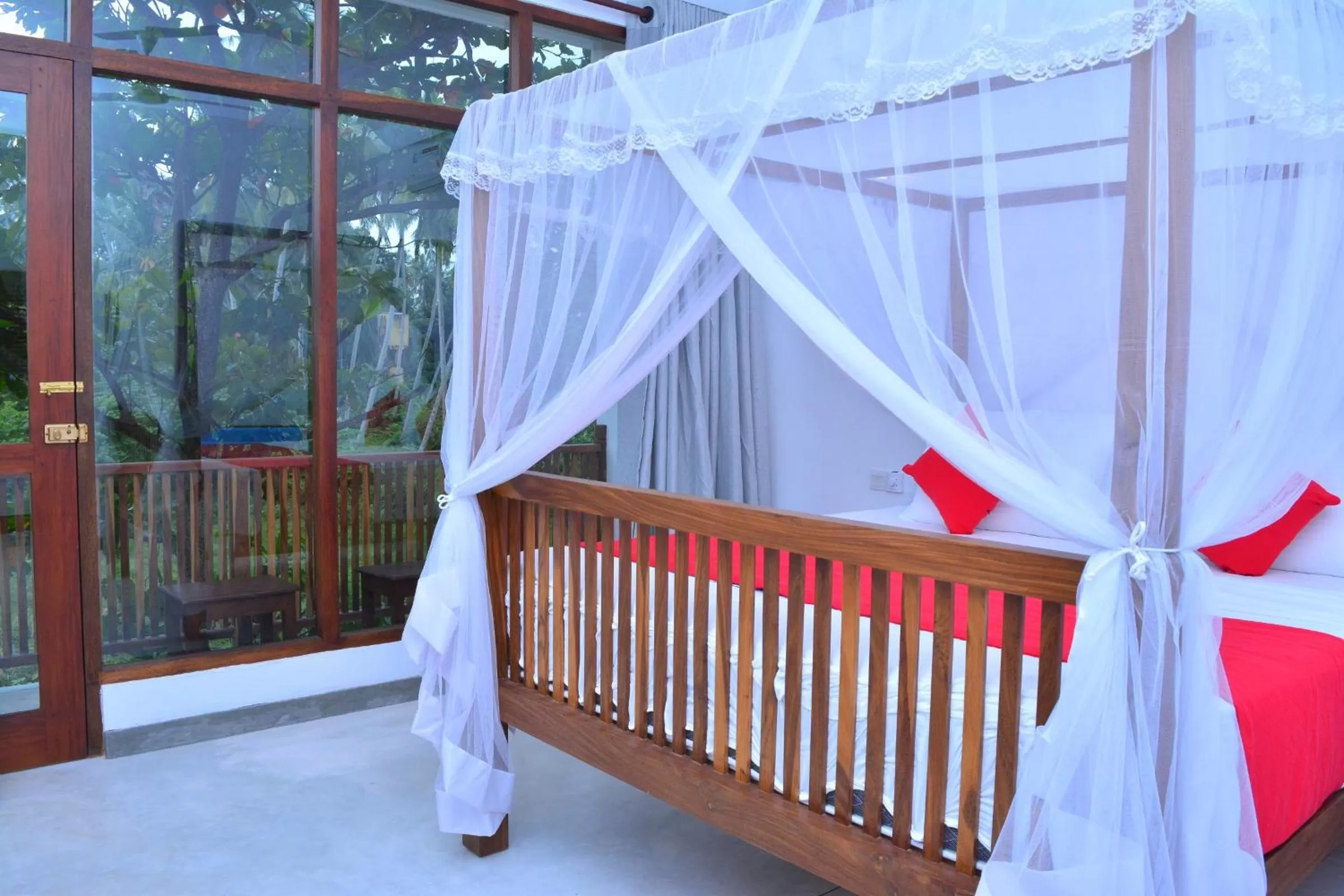 Bed in Green Almond Hotel