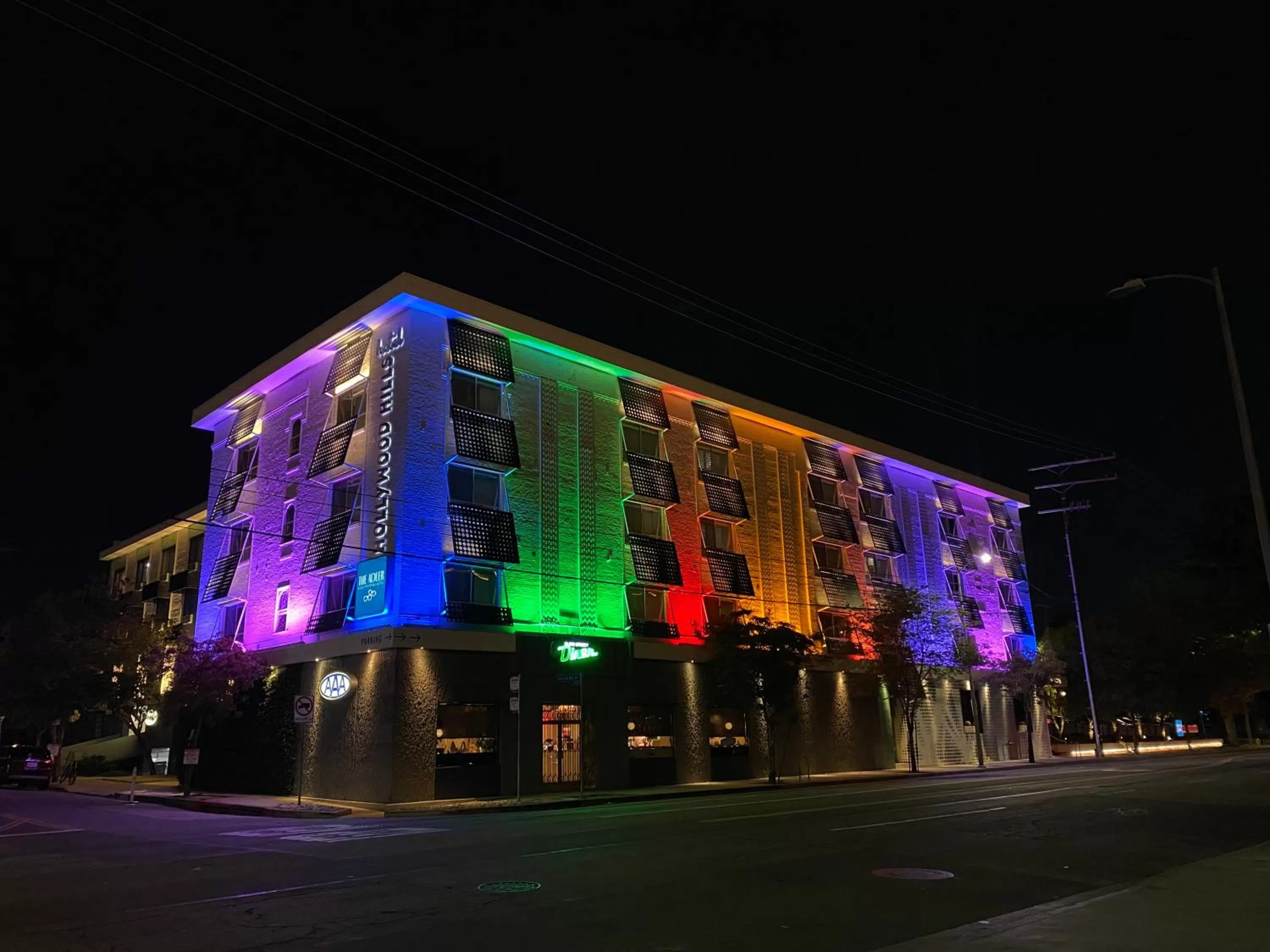 Property building in The Hollywood Franklin Hotel near Universal Studios