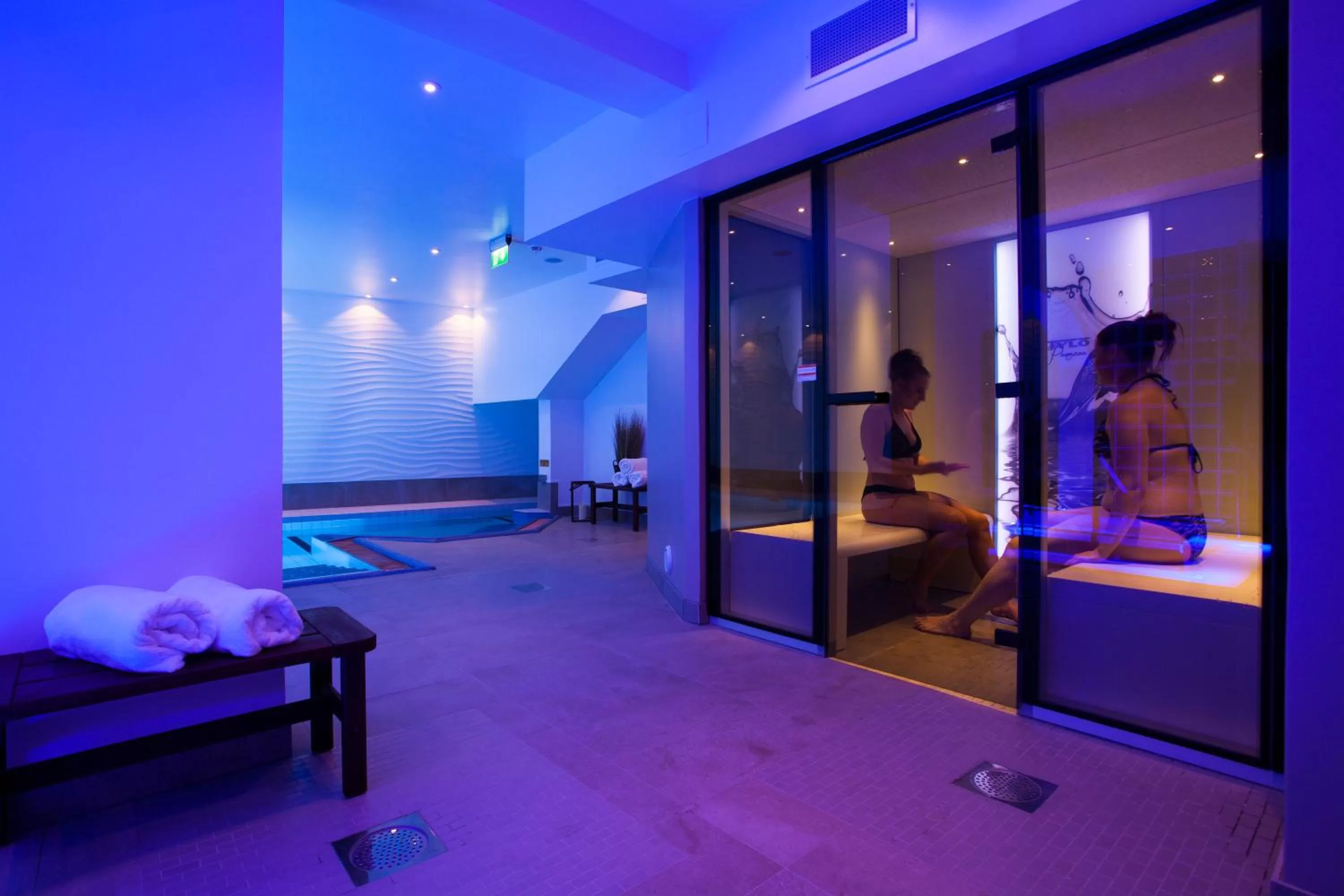 Hot Tub in Hotell Nordic