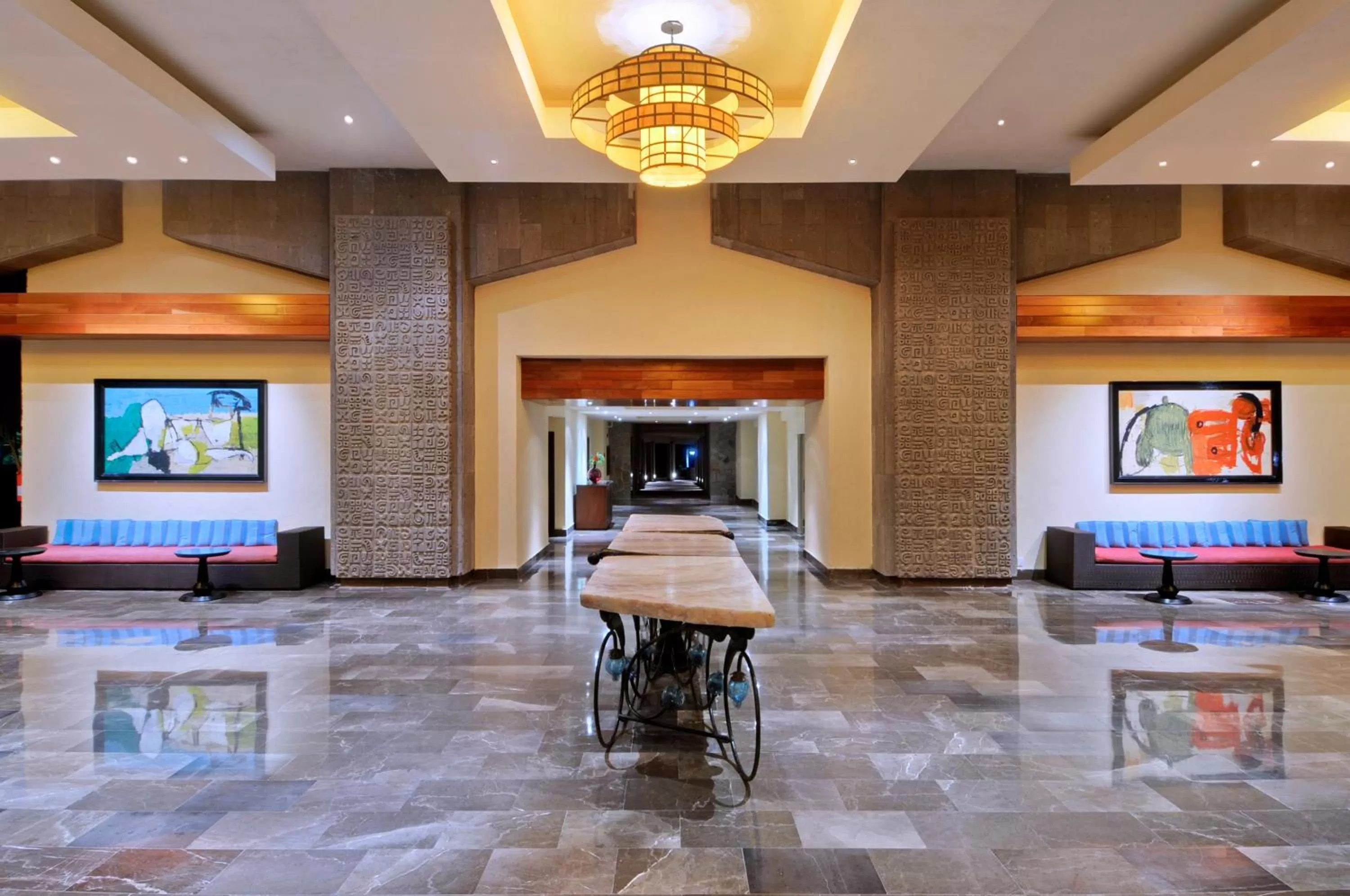 Lobby or reception in Princess Mundo Imperial Riviera Diamante Acapulco