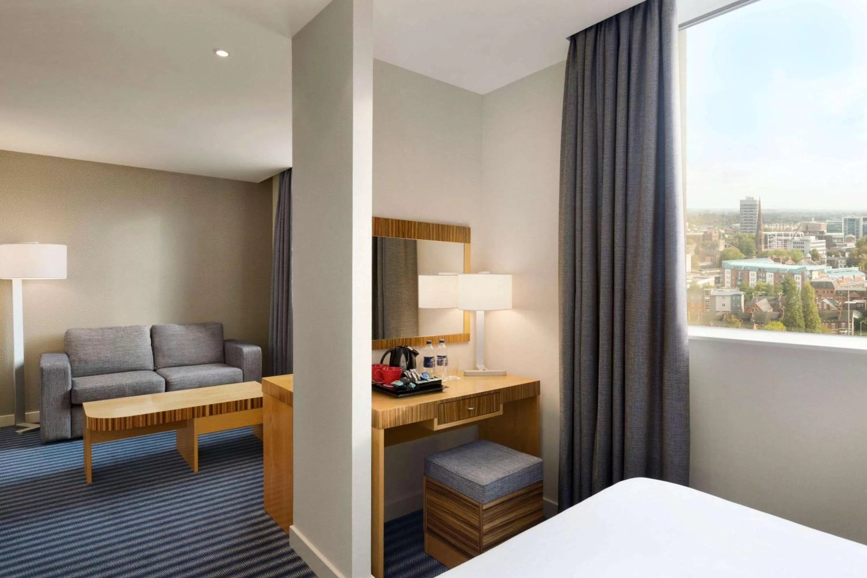 Photo of the whole room, Bed in Ramada Hotel & Suites by Wyndham Coventry