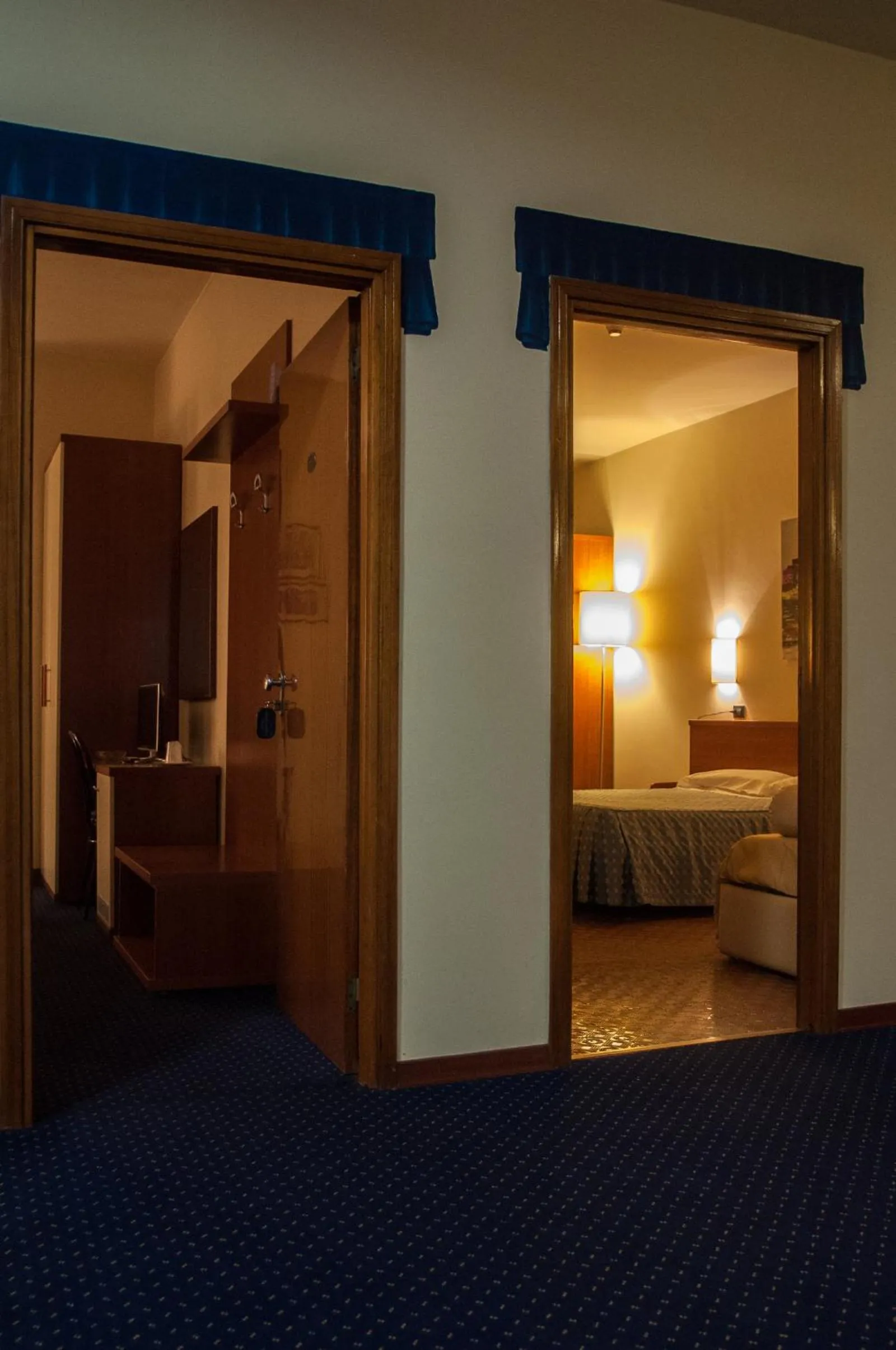 Decorative detail, Bed in Hotel Elefante Bianco