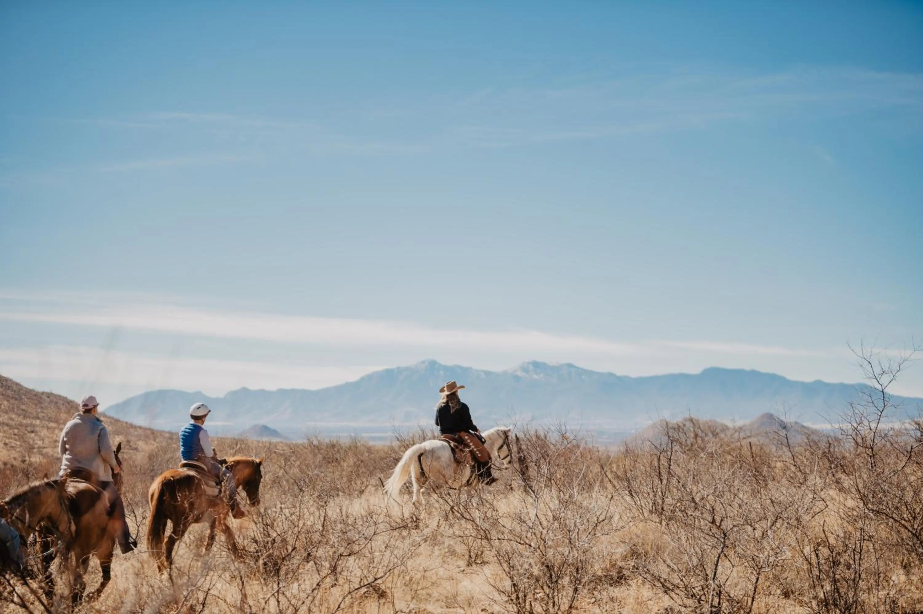 Horse-riding in Tombstone Monument Guest Ranch