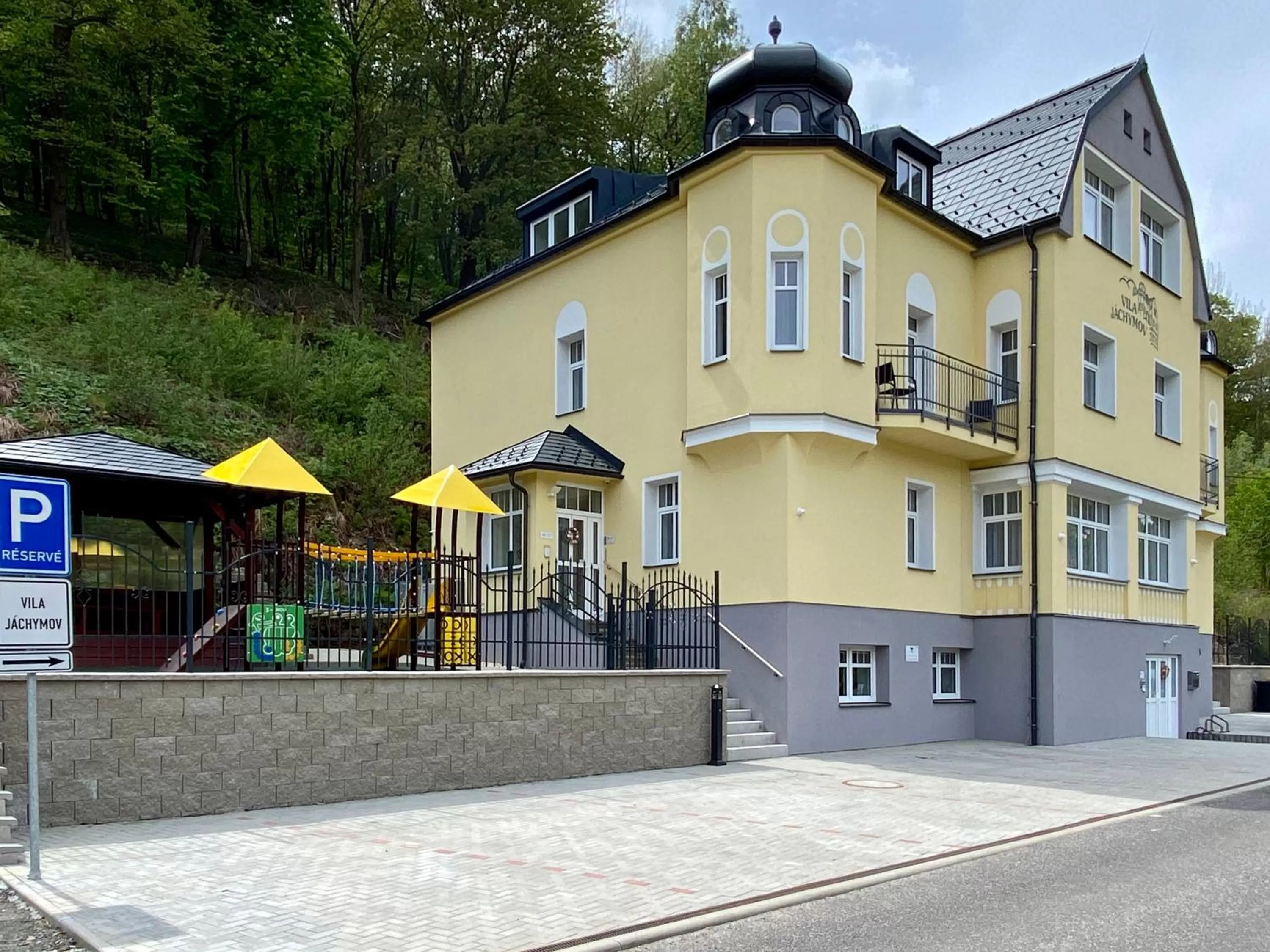 Children play ground in Vila Jáchymov