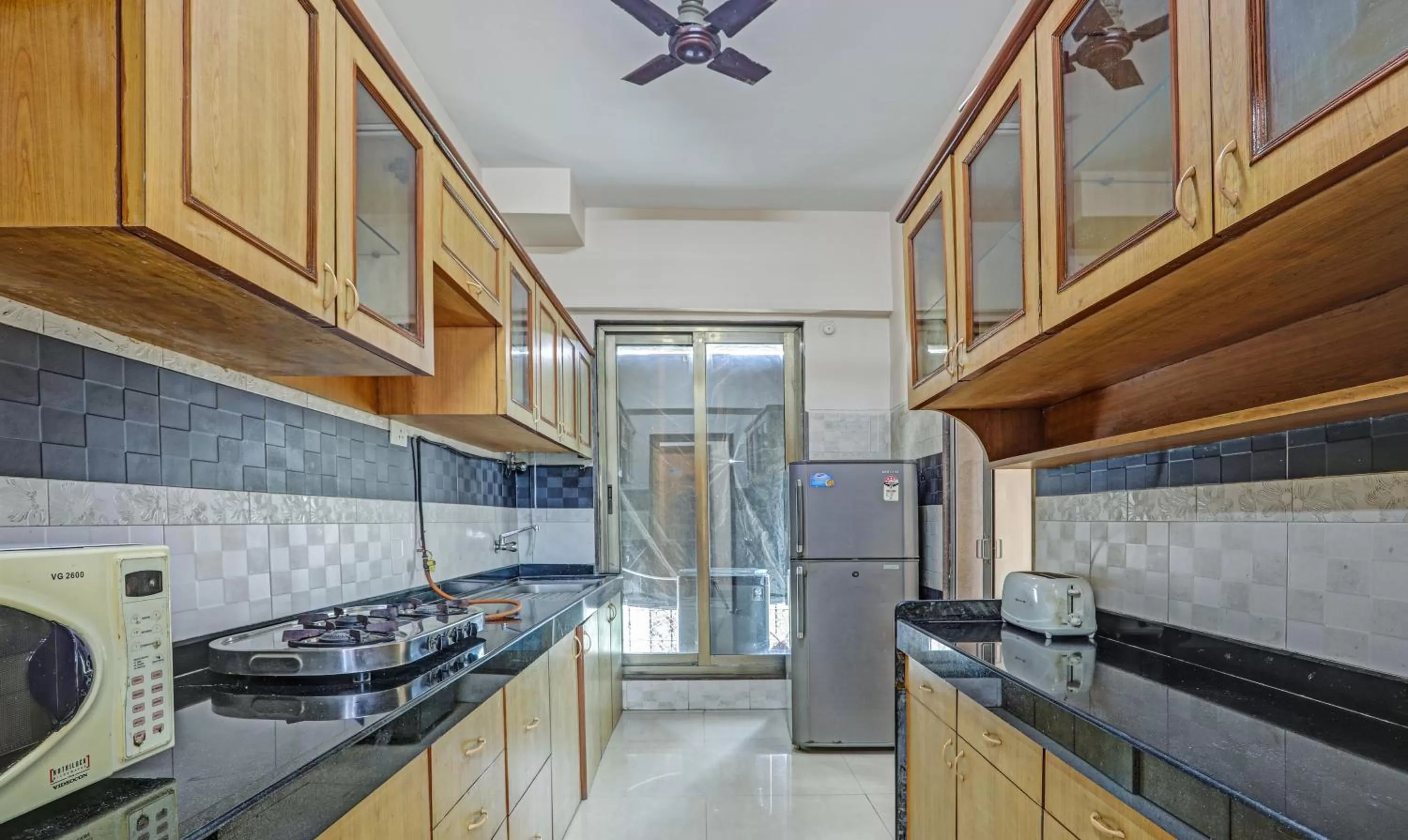 Kitchen/Kitchenette in Treebo Trend Welcome Apartments