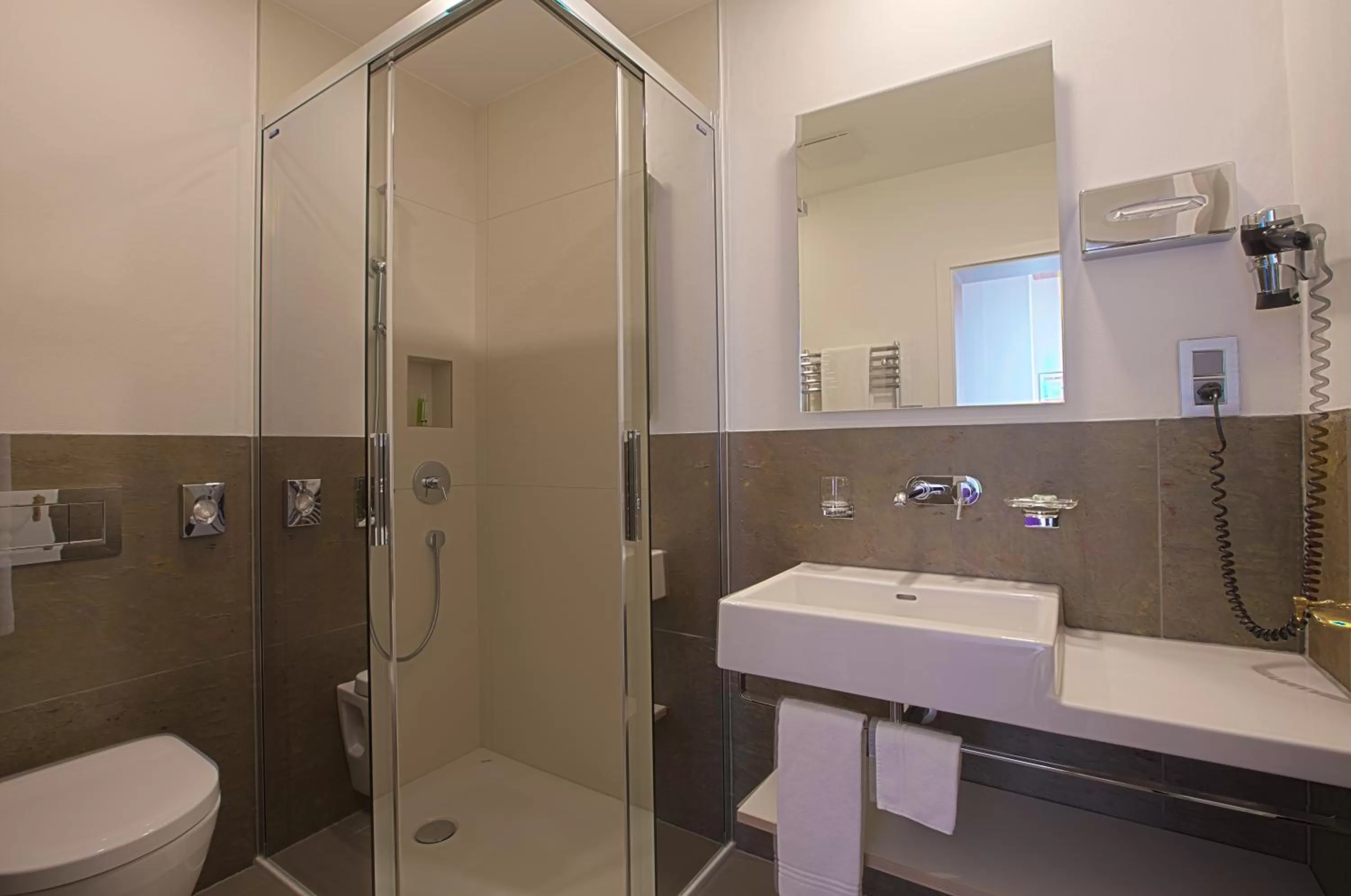 Toilet in Boutique Hotel Bellevue