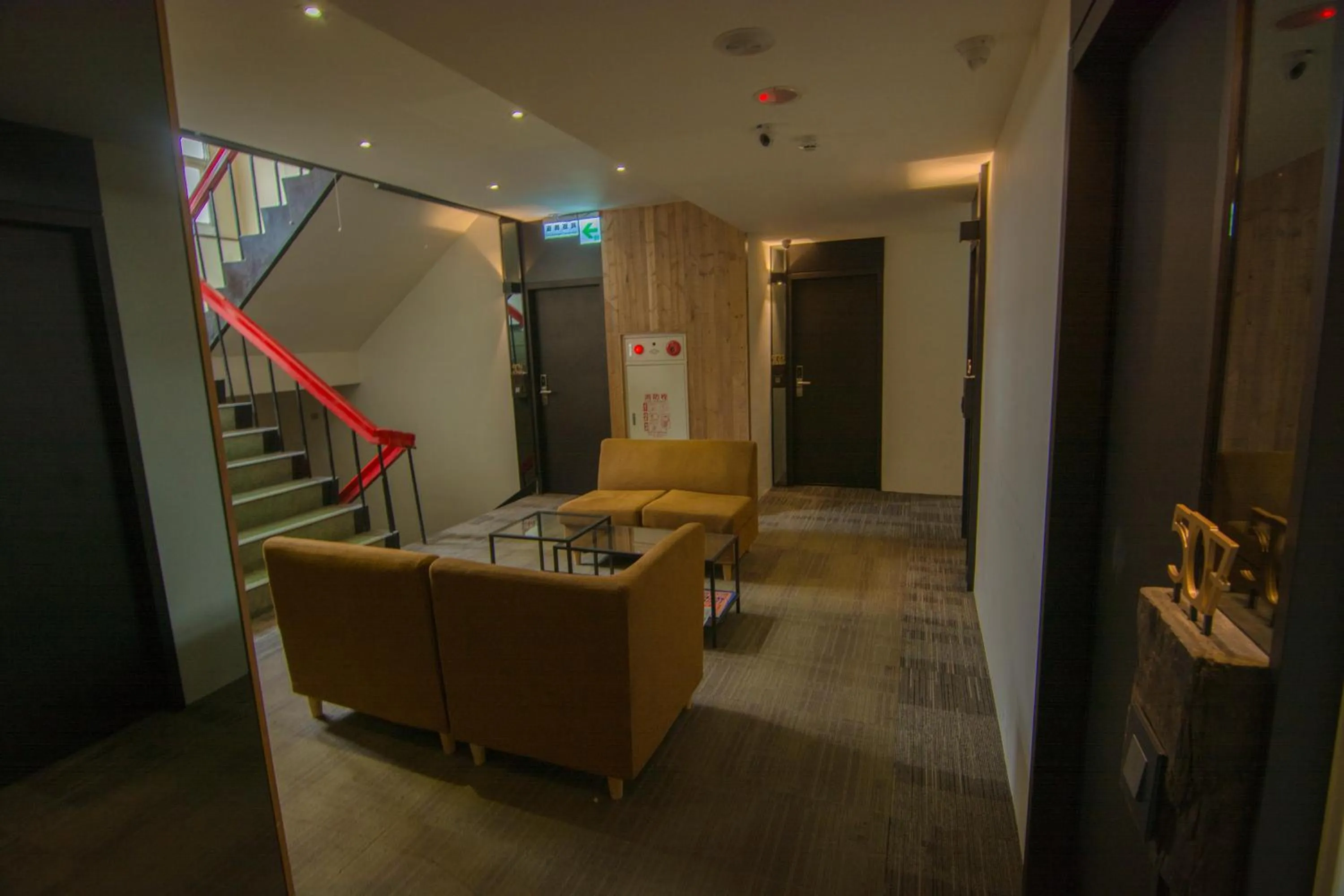 Lobby or reception in O2 Hotel Taipei Main Station