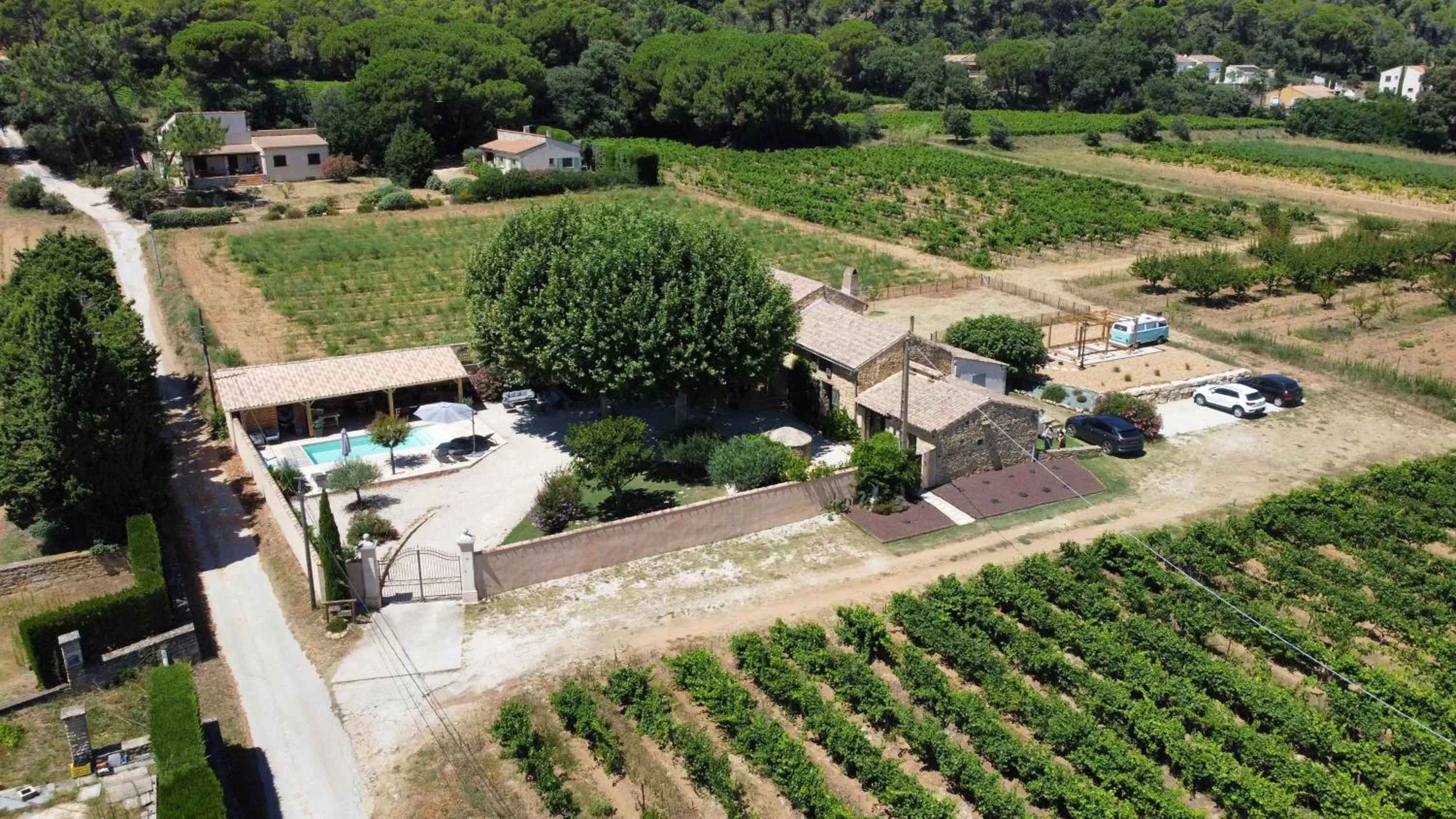 Bird's-eye View in Le Mas Andoli