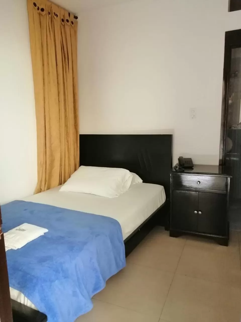 Bed in Hotel Palmeras De Mariana