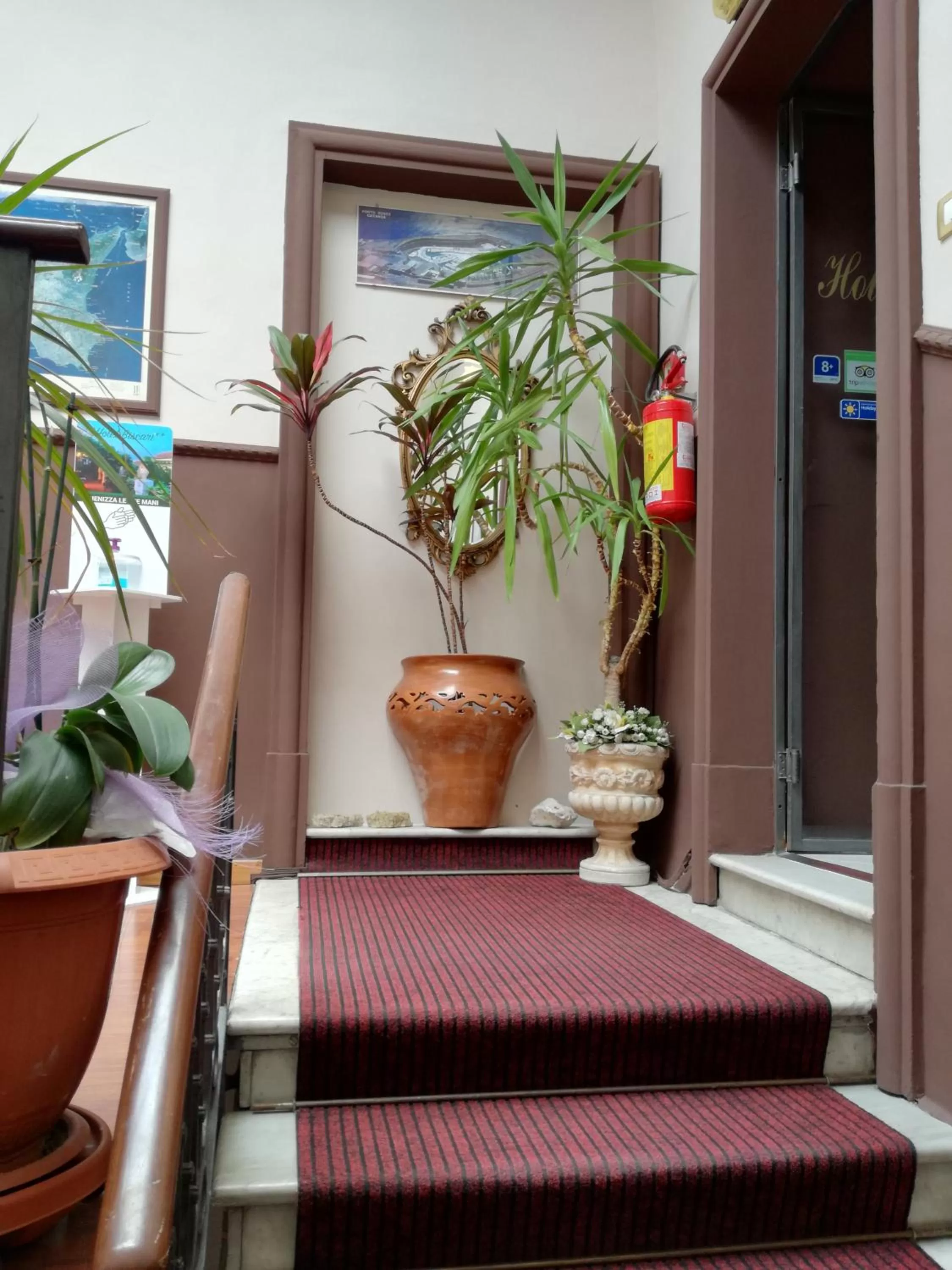 Living room in Hotel Biscari