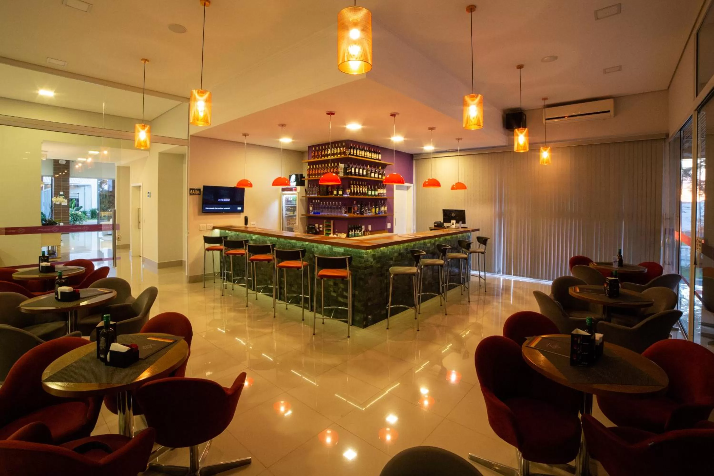 Lounge or bar in Portal Hotel Mogi Mirim