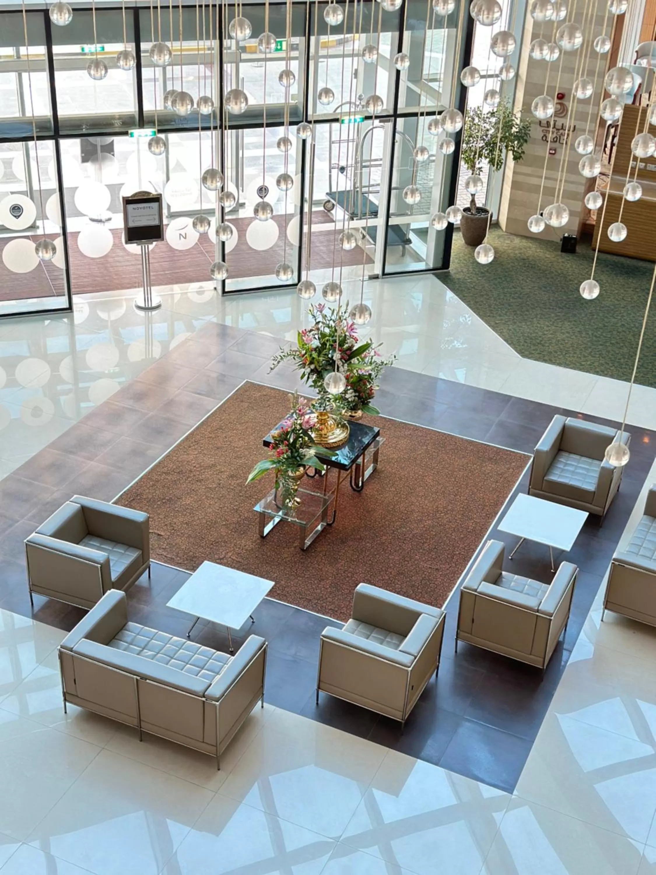 Lobby or reception in Novotel Fujairah