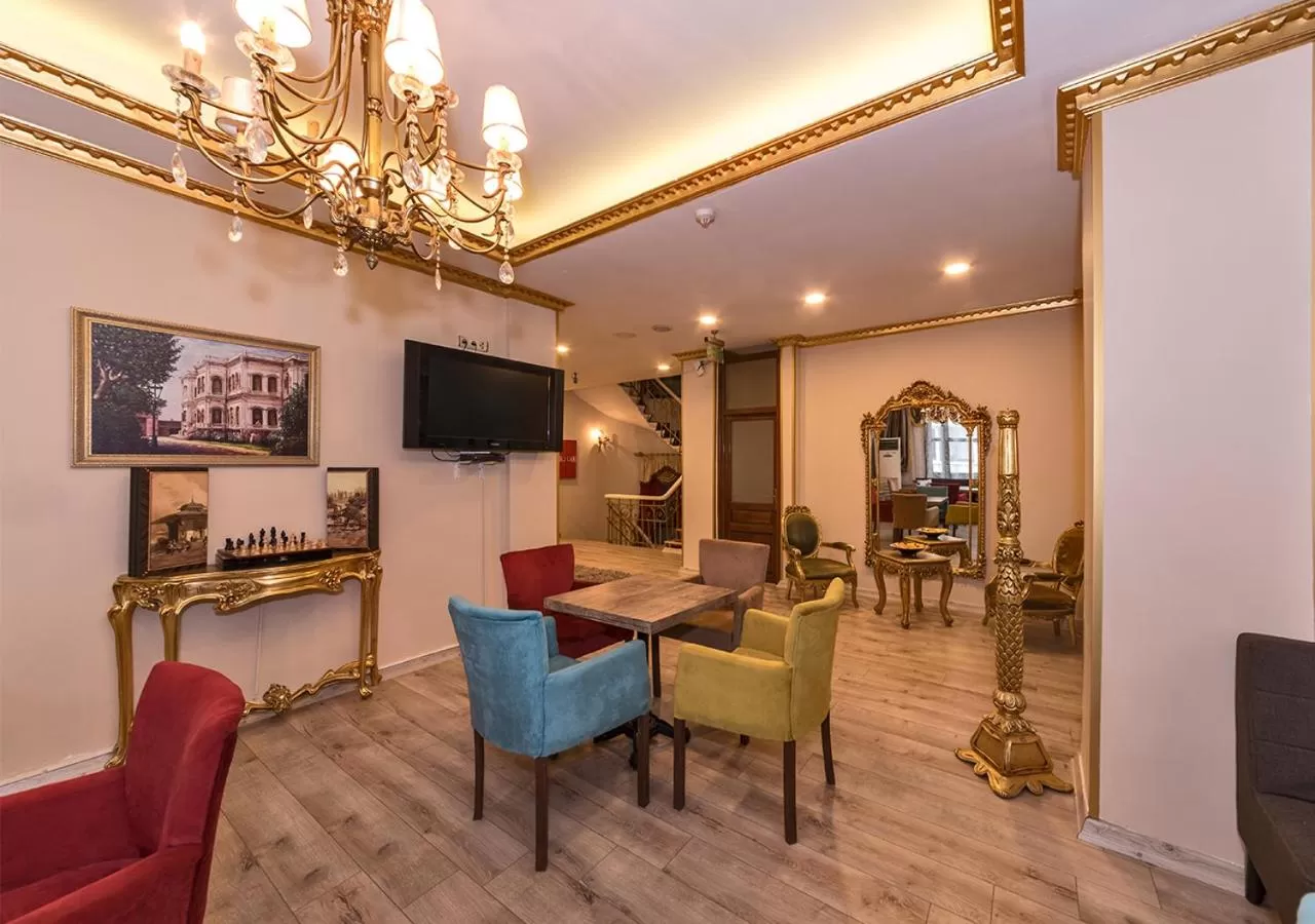 Lobby or reception in Valide Hotel