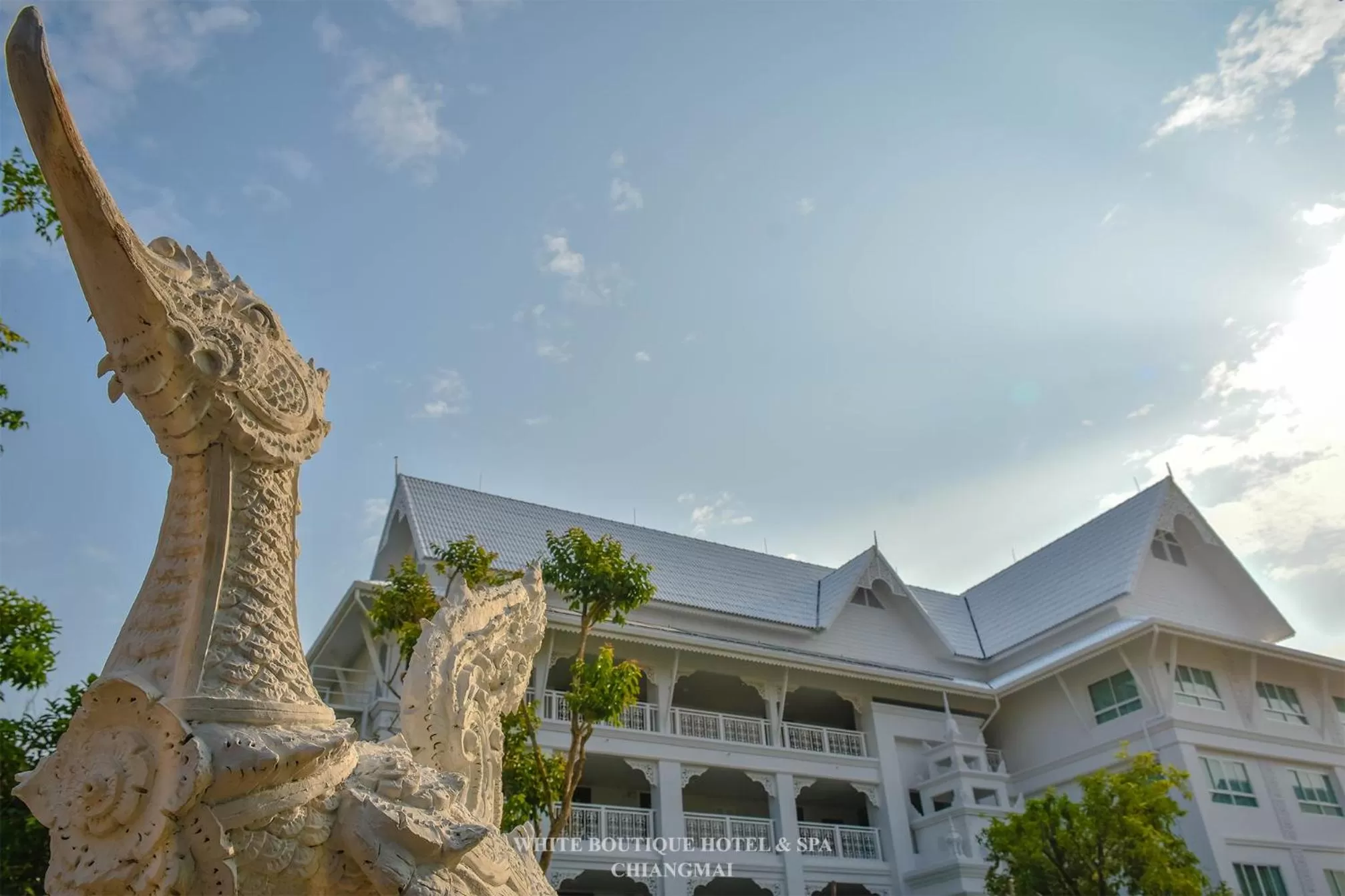 Property building in White Boutique Hotel and Spa