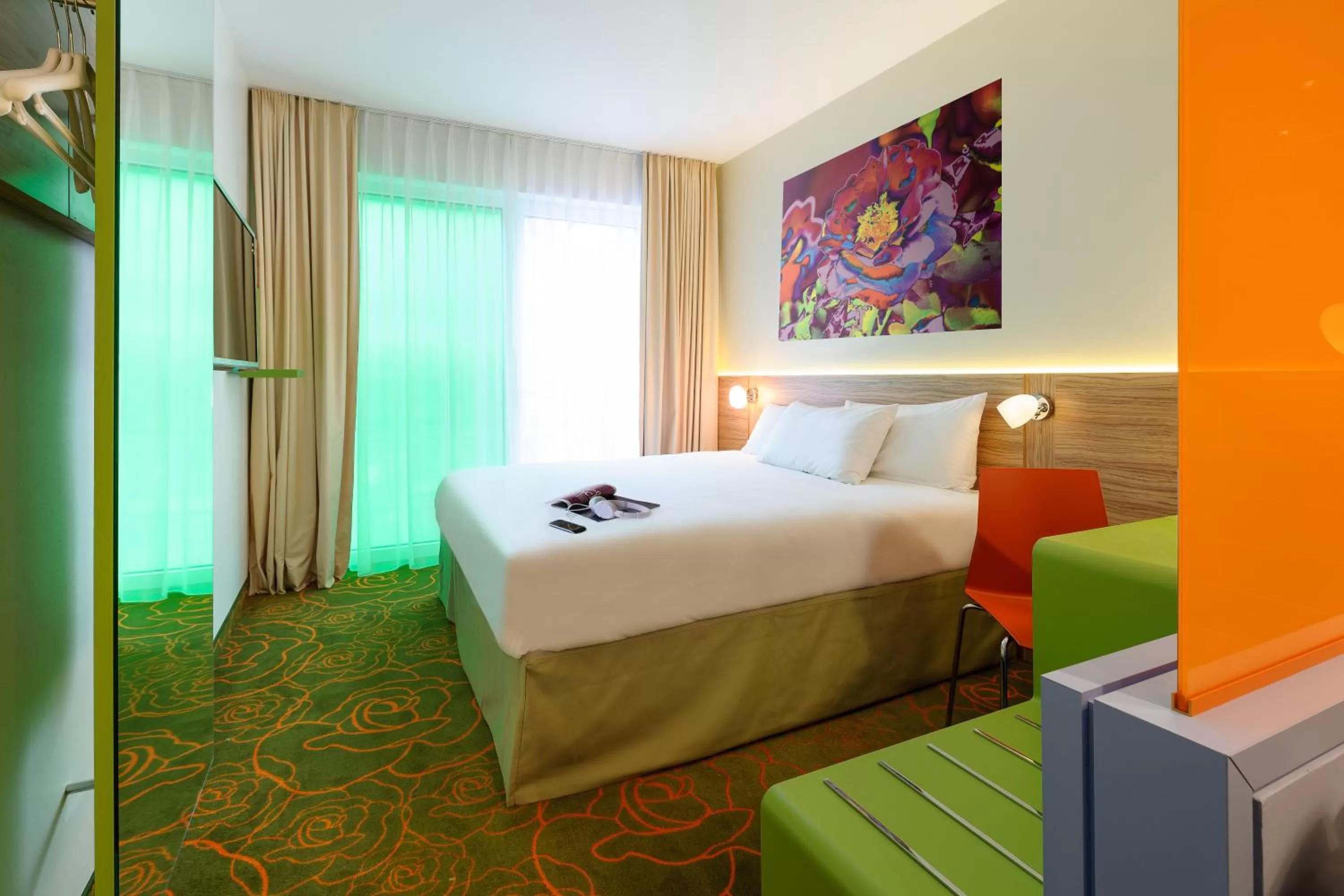 Bedroom, Bed in Ibis Styles Hildesheim