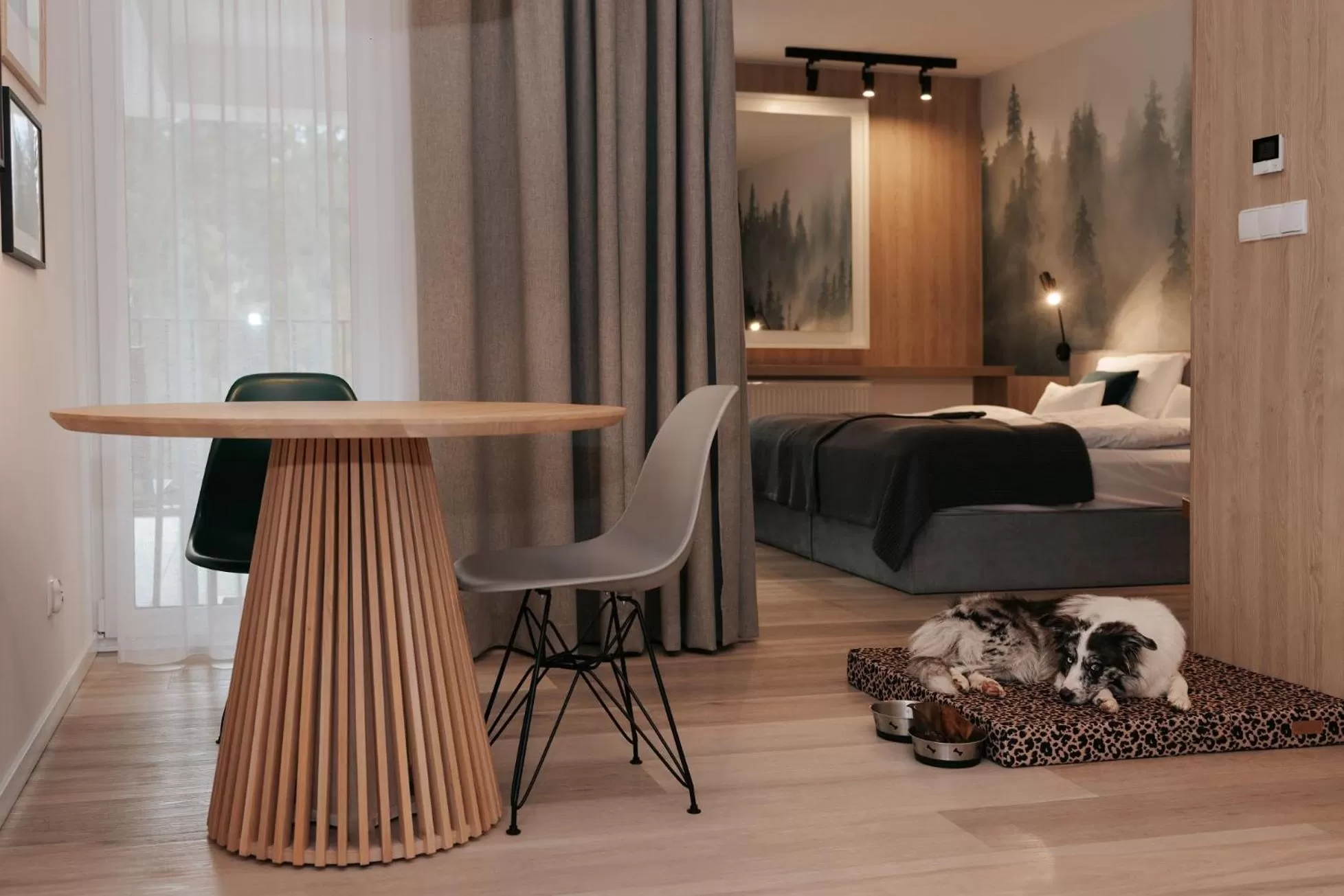 Living room, Bed in VISLOW Resort