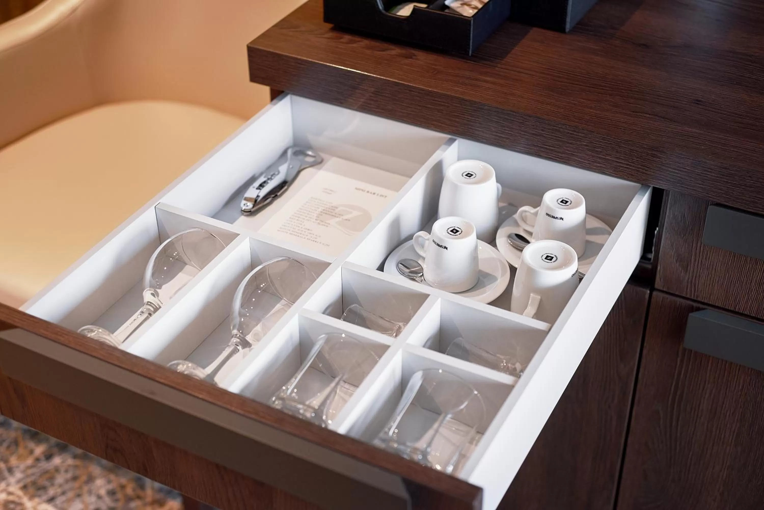 Coffee/tea facilities in Hotel Zeta