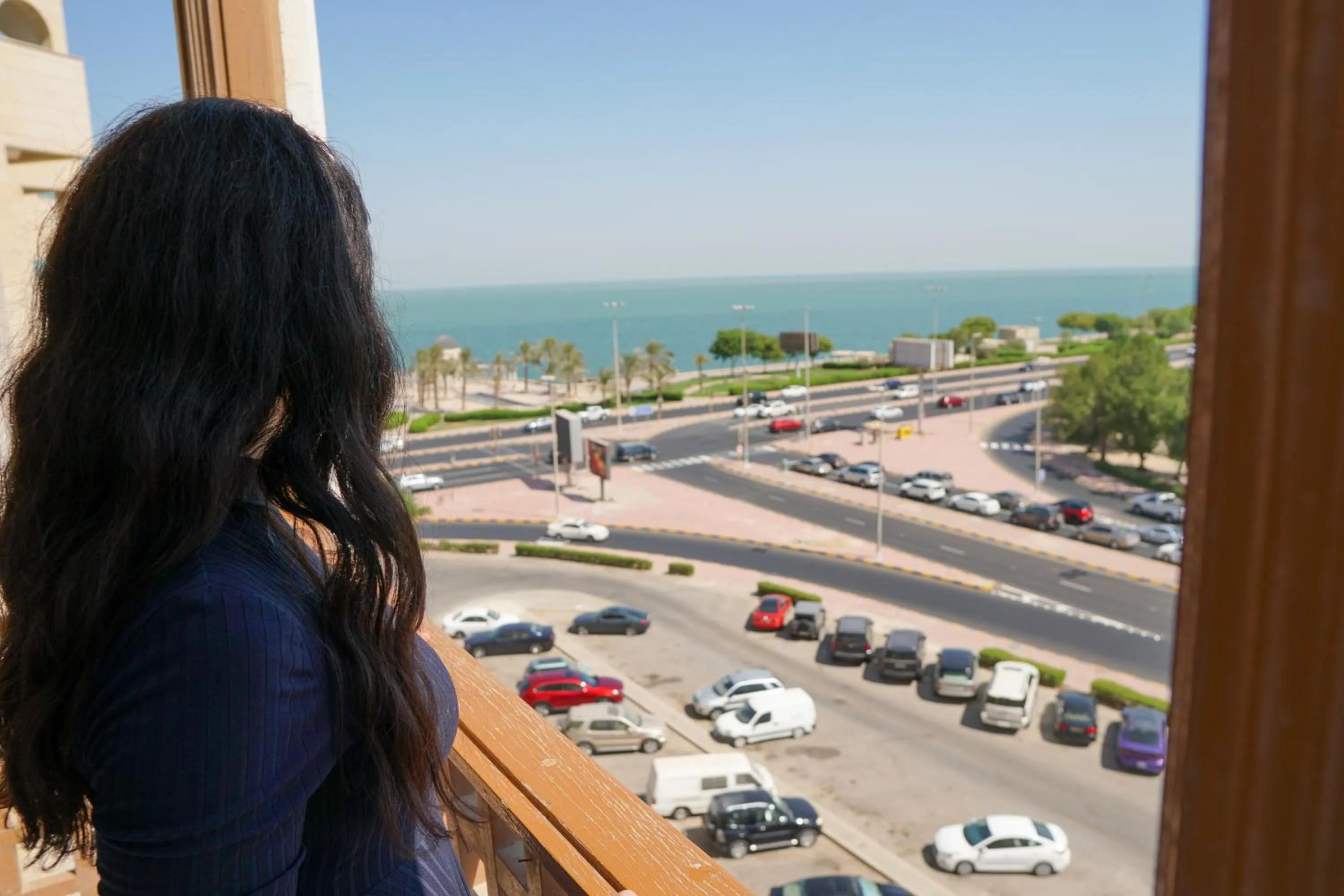 Sea view in Kuwait Palace Hotel