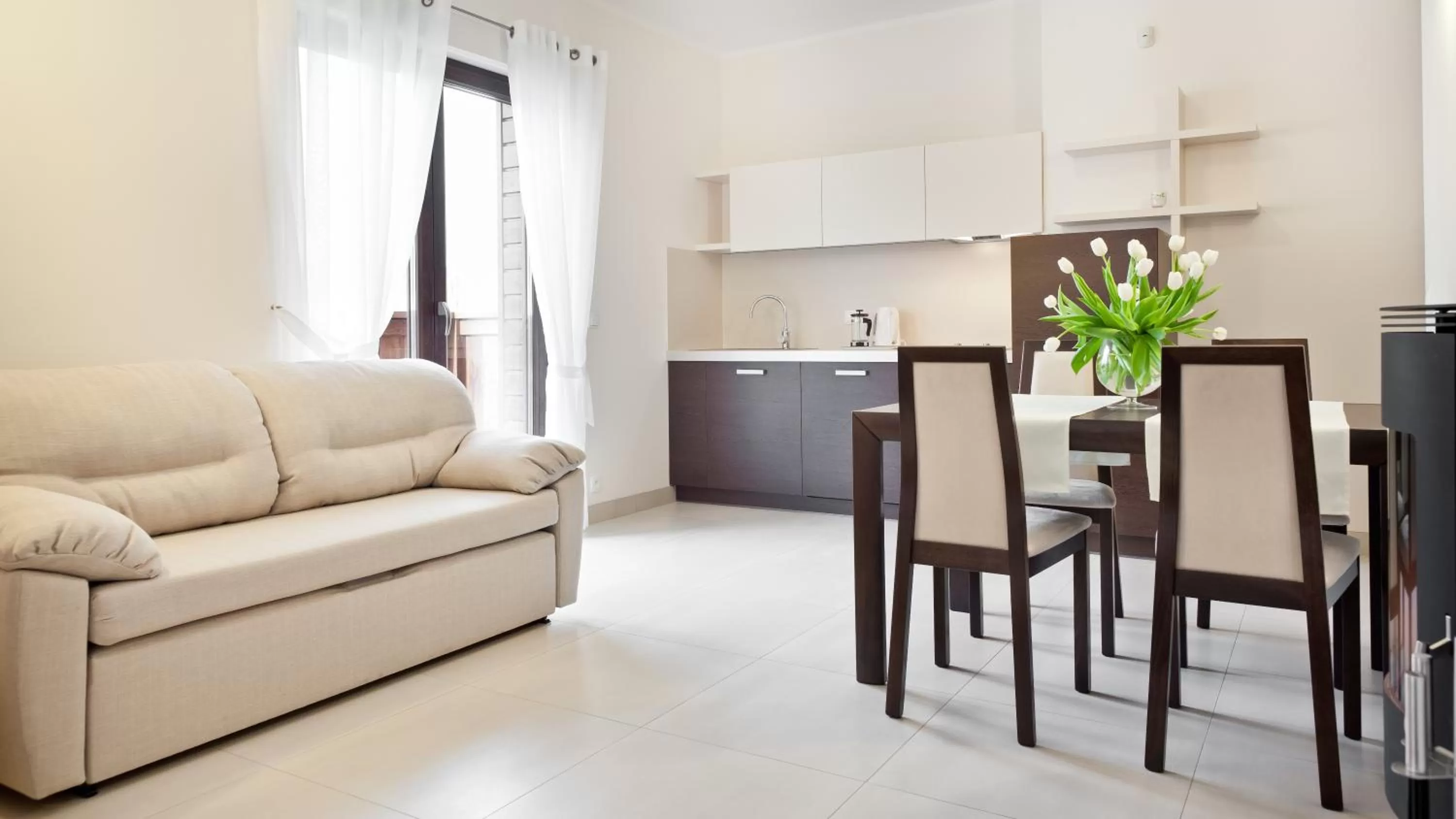 Kitchen or kitchenette, Seating Area in Rezydencja Sunny Hill